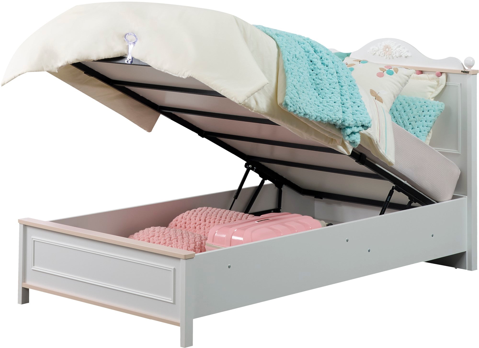 Alya Twin Bed With Headboard