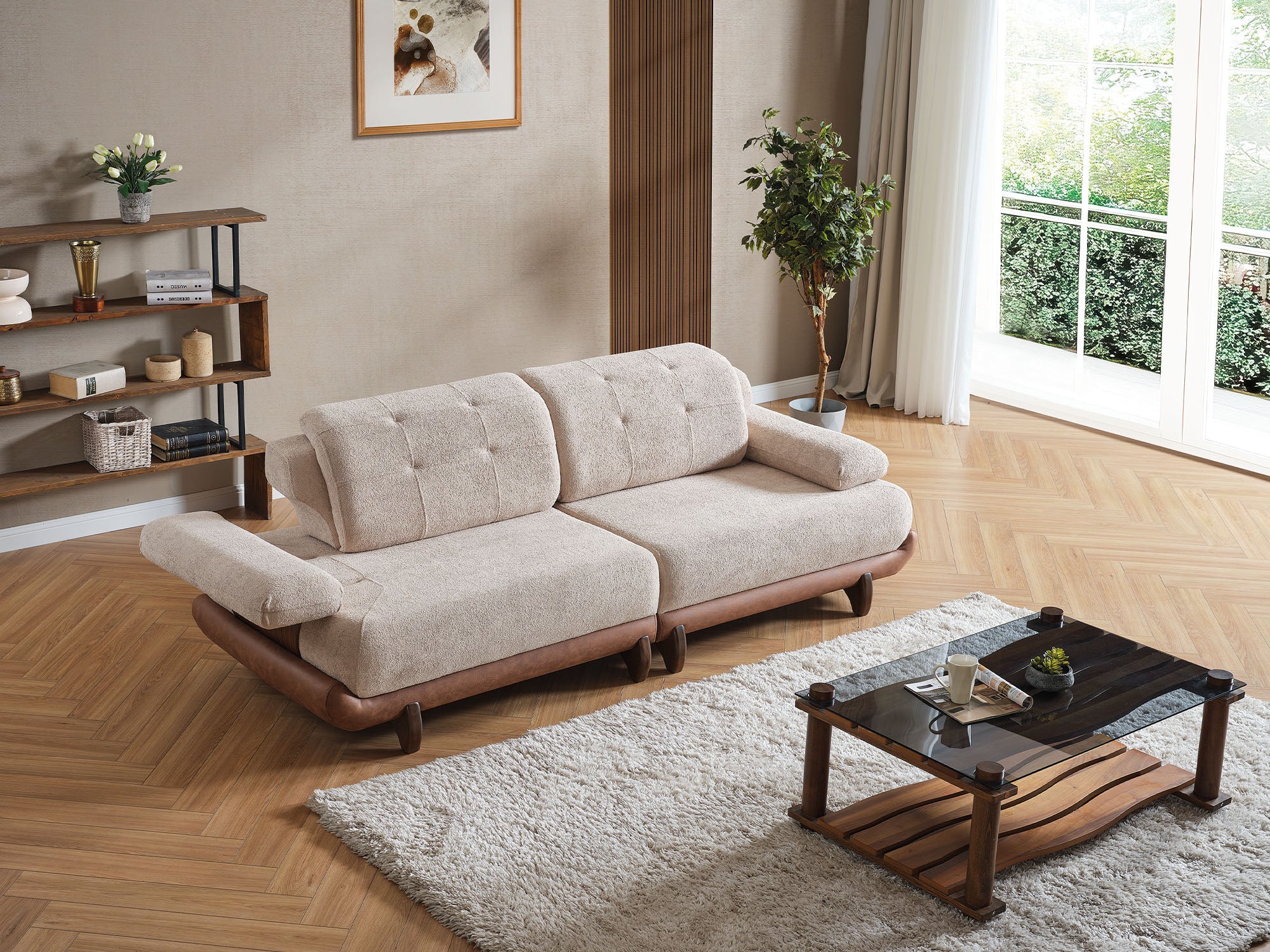 Alexa Convertible Sofa