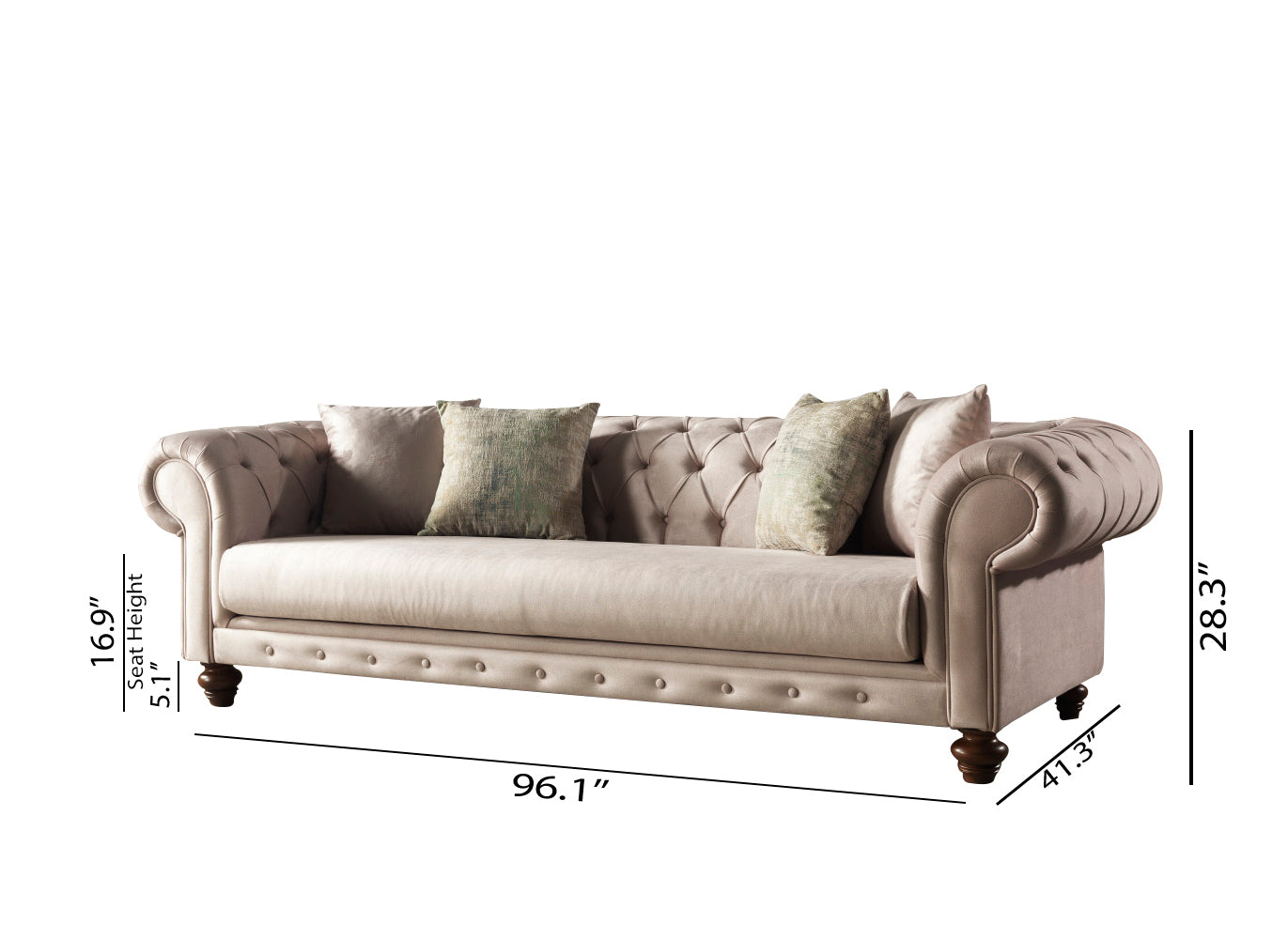 Chester Stationary Livingroom Sofa