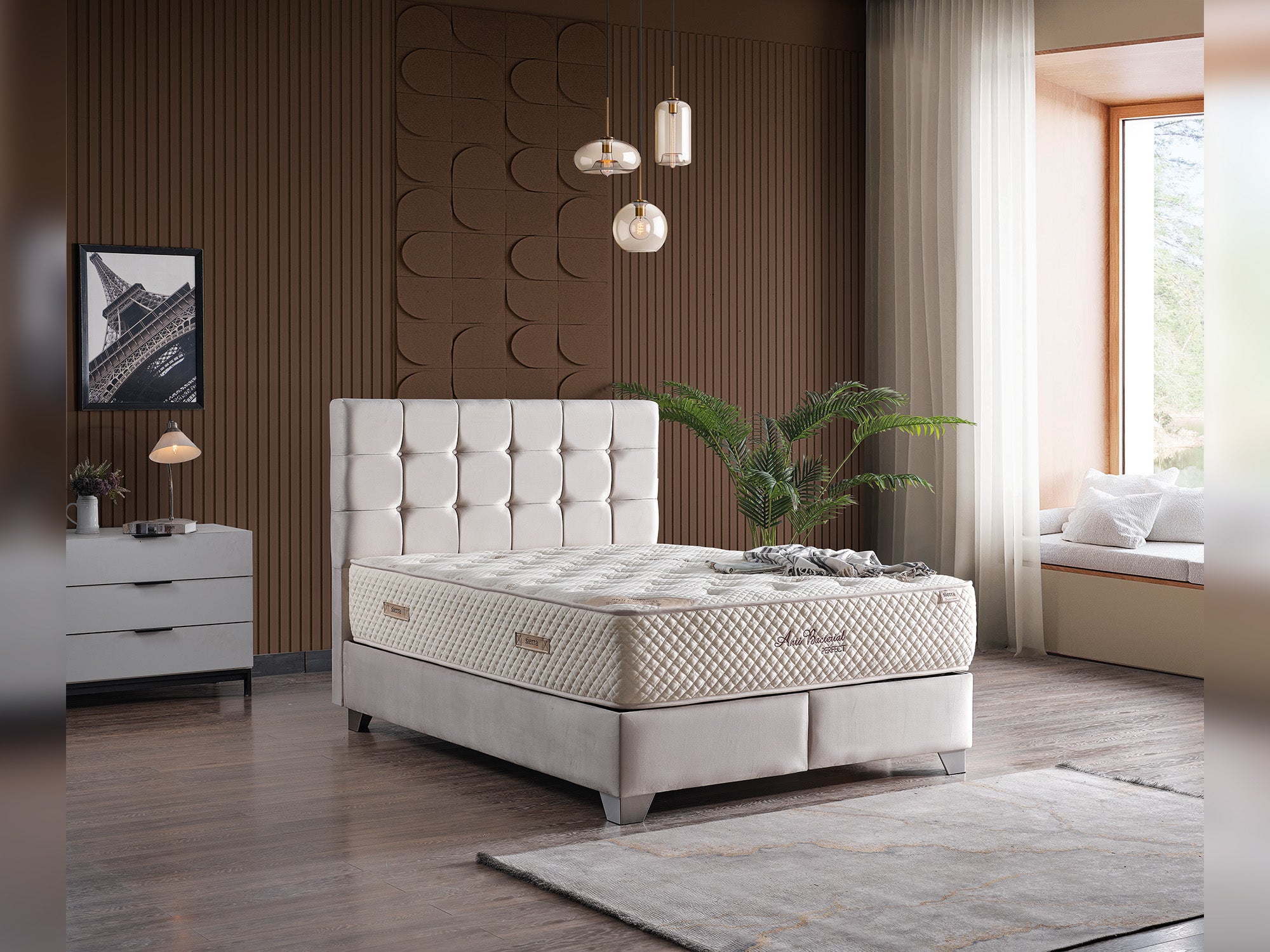 Cenova Storage Bed With Headboard