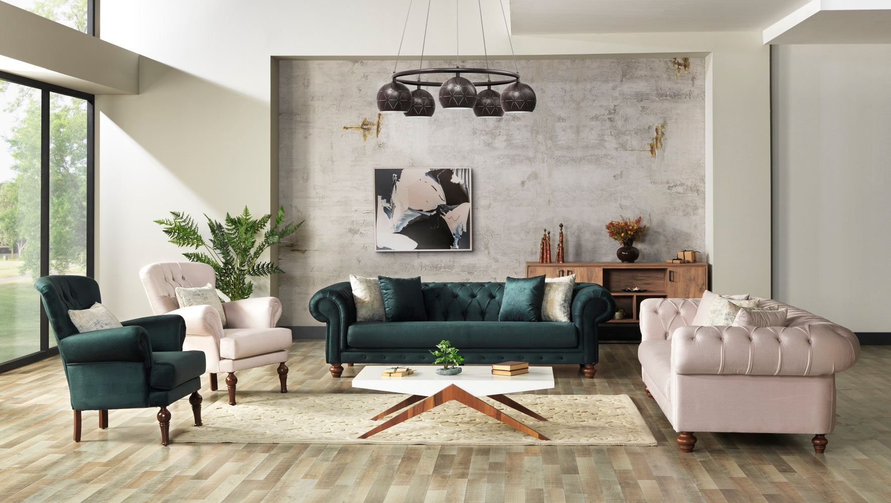 Chester Stationary Livingroom Sofa