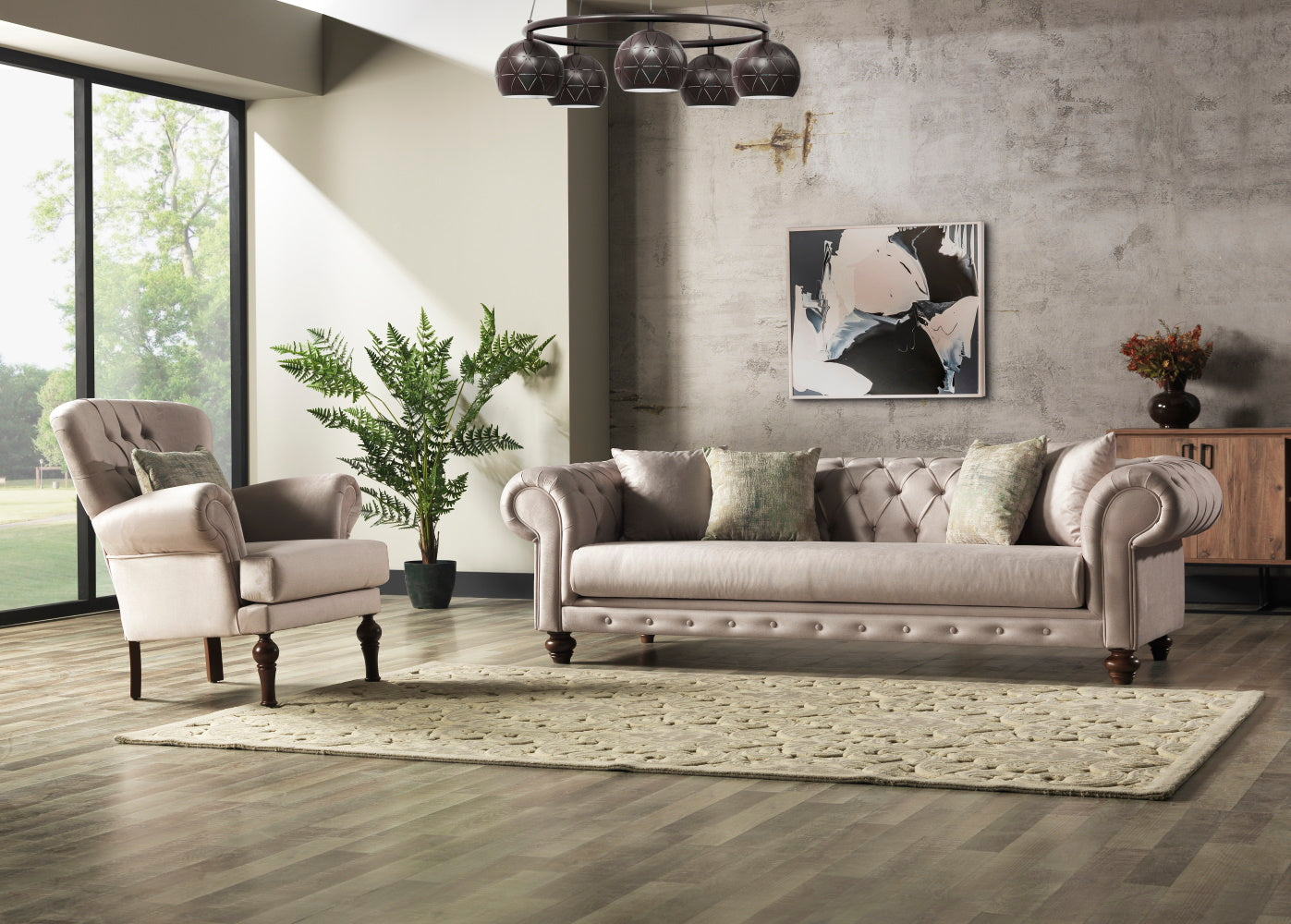 Chester Stationary Livingroom Sofa