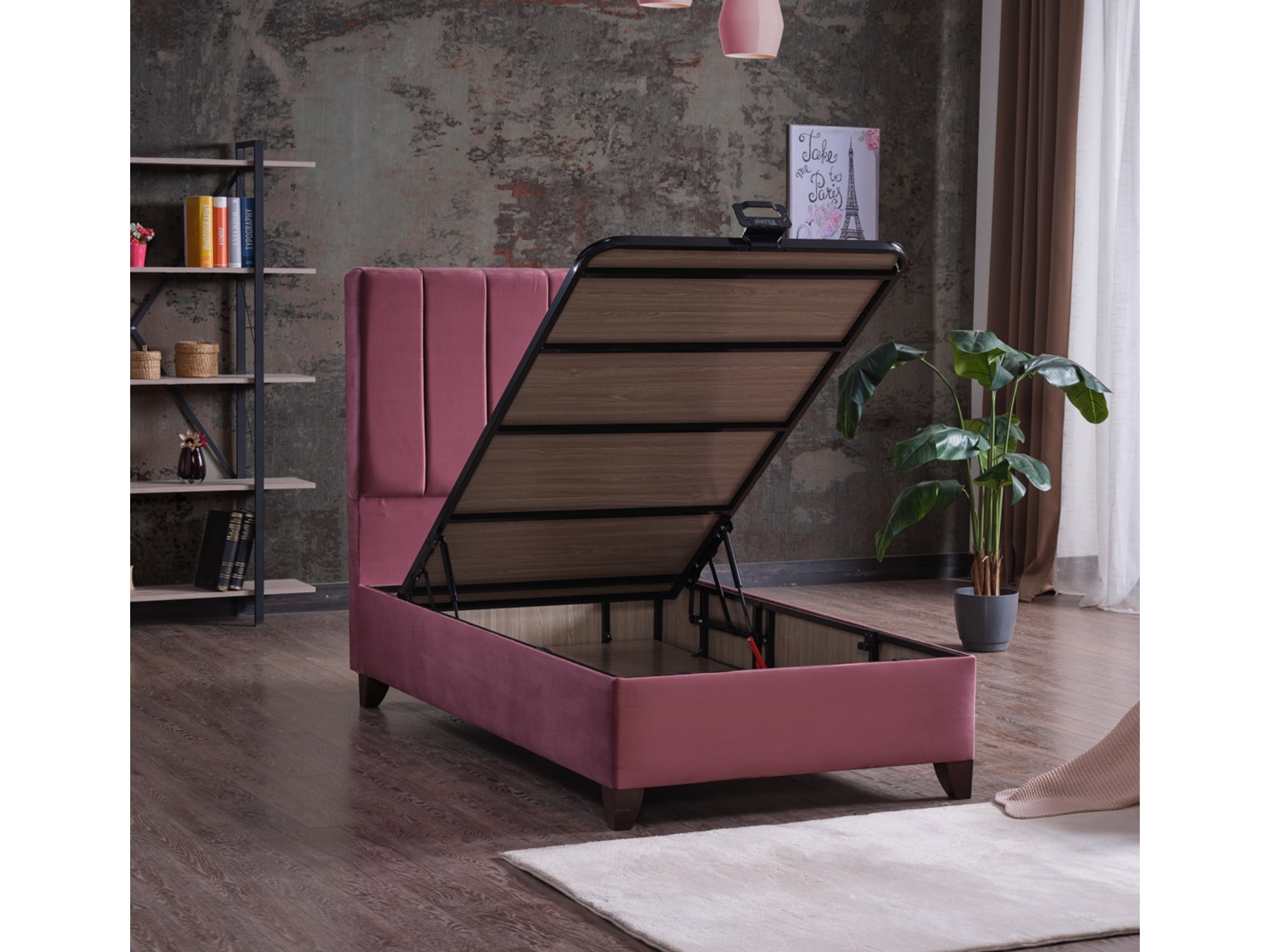 Cordoba Storage Bed With Headboard