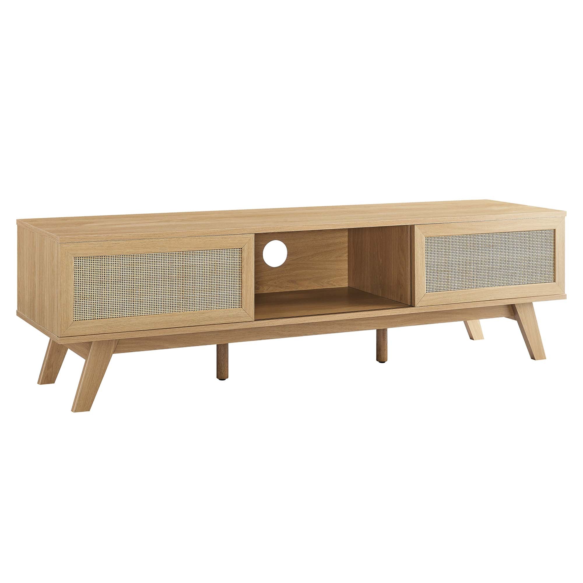 Soma 60 TV Stand in Walnut, Oak