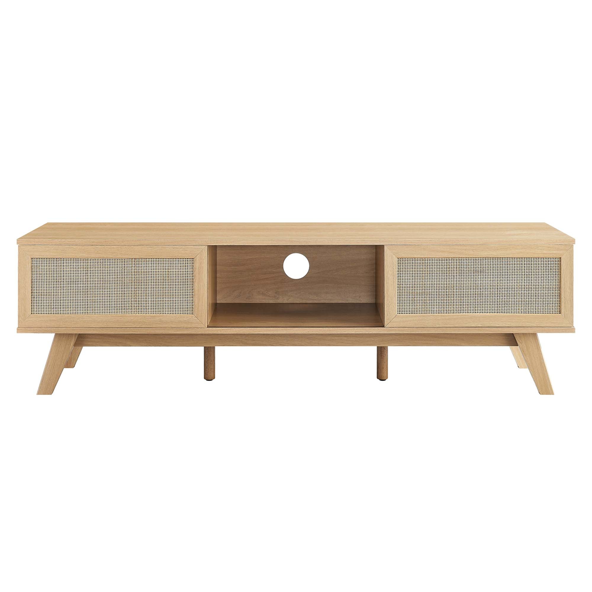 Soma 60 TV Stand in Walnut, Oak