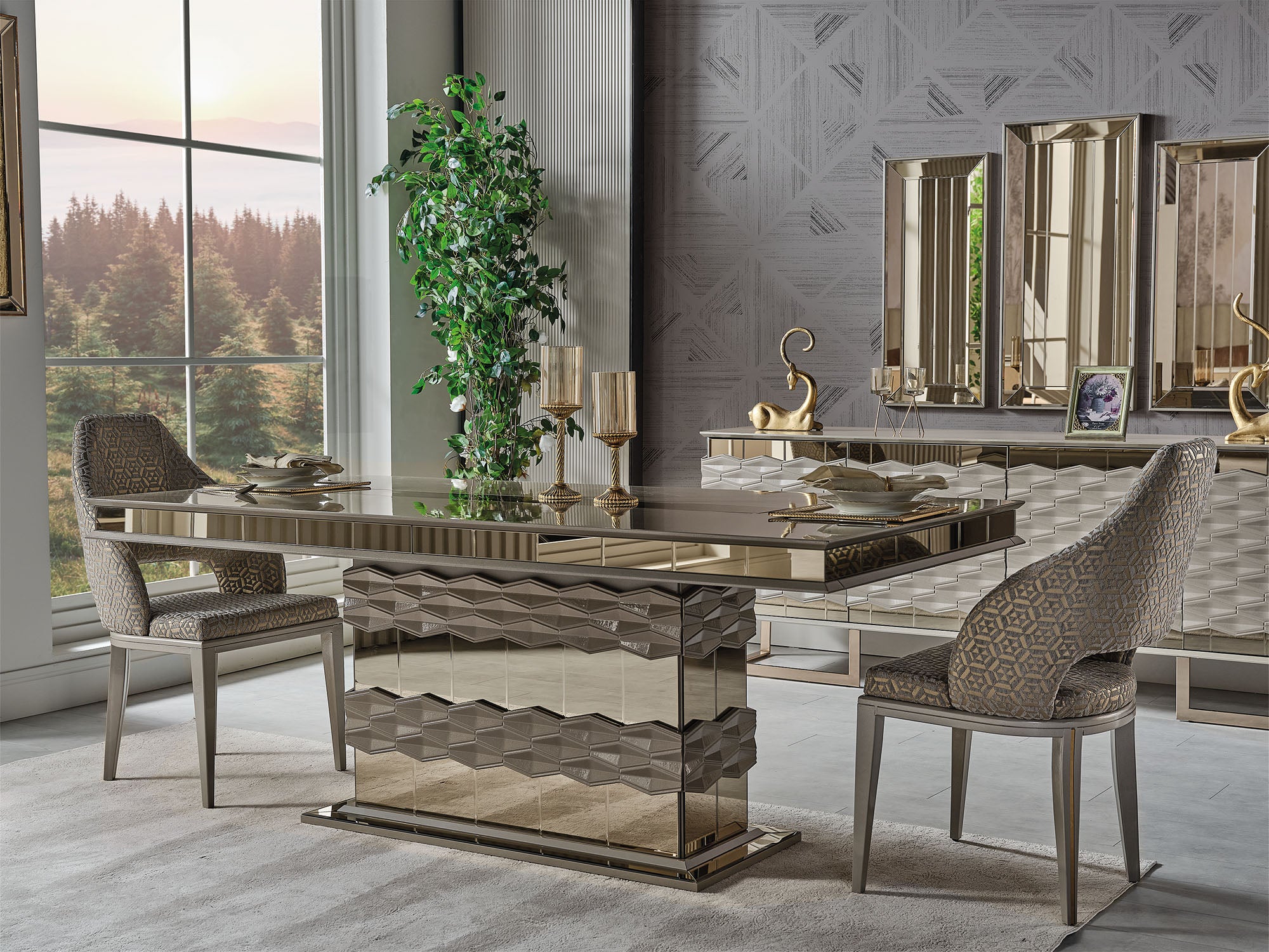 Gokce Diningroom Set