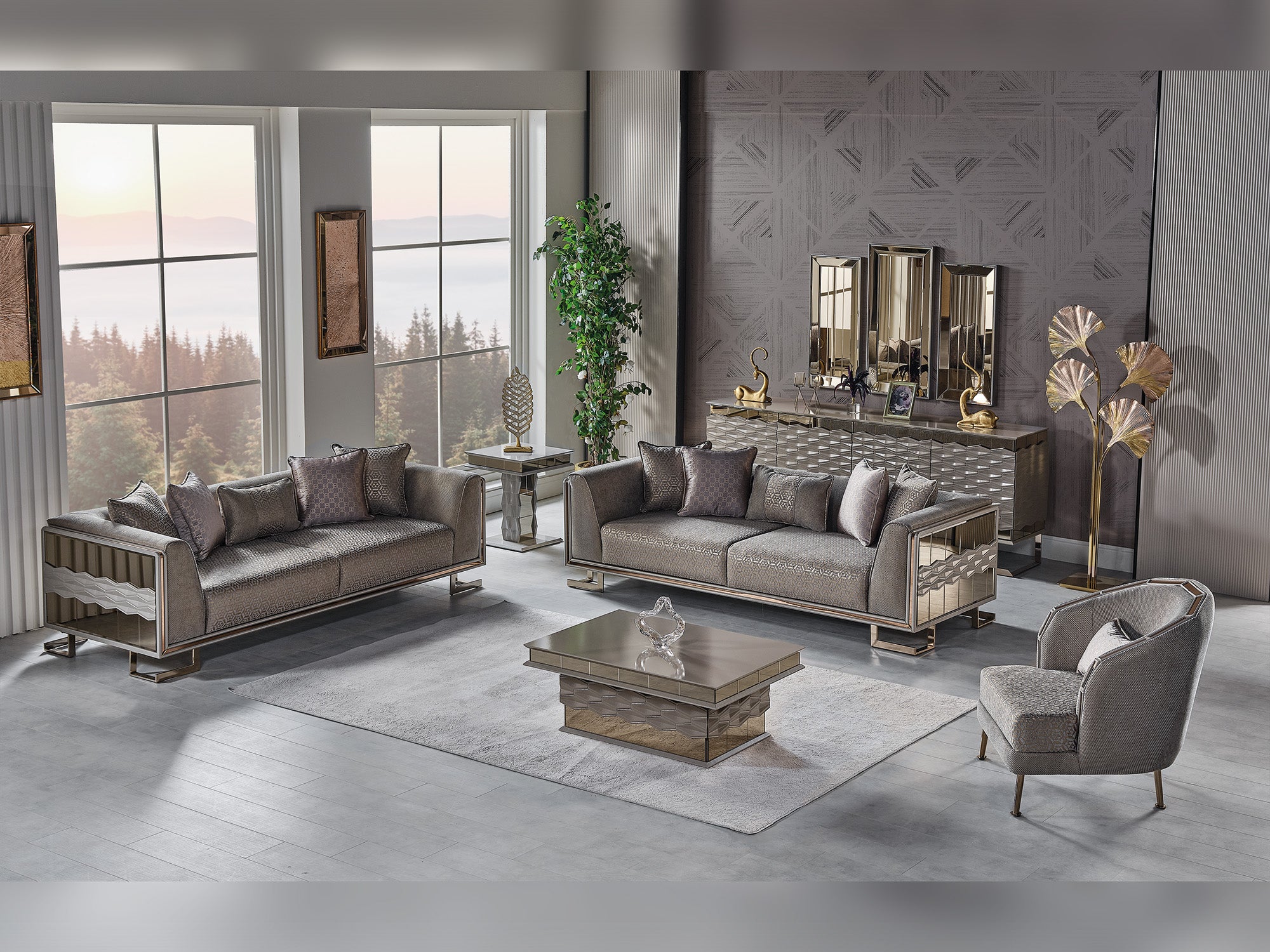 Gokce Livingroom Set
