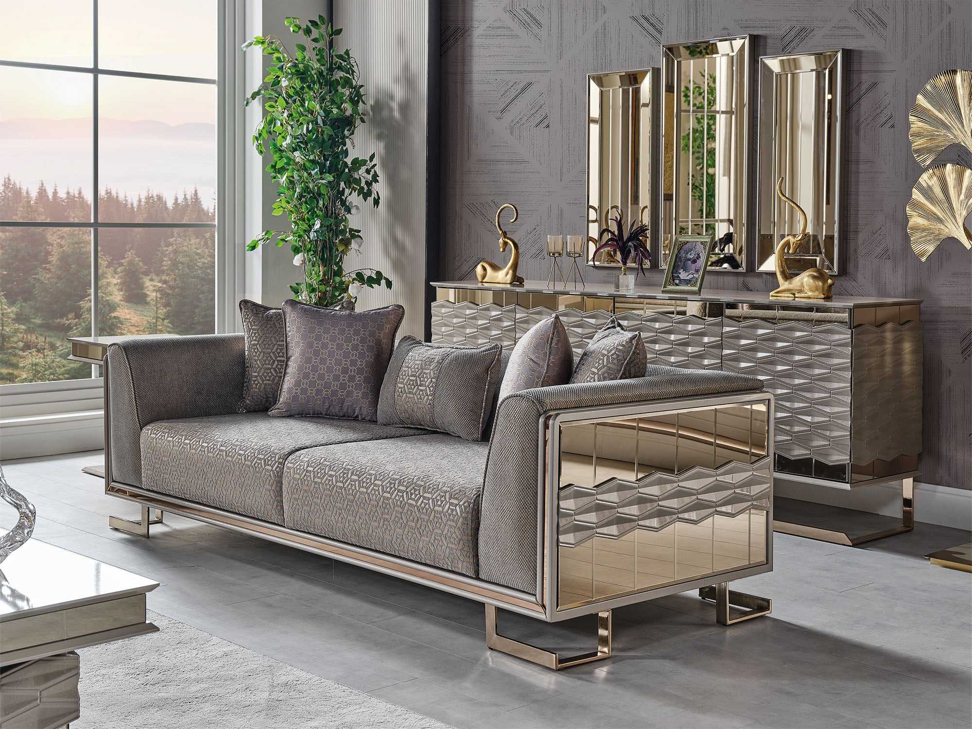 Gokce Livingroom Set