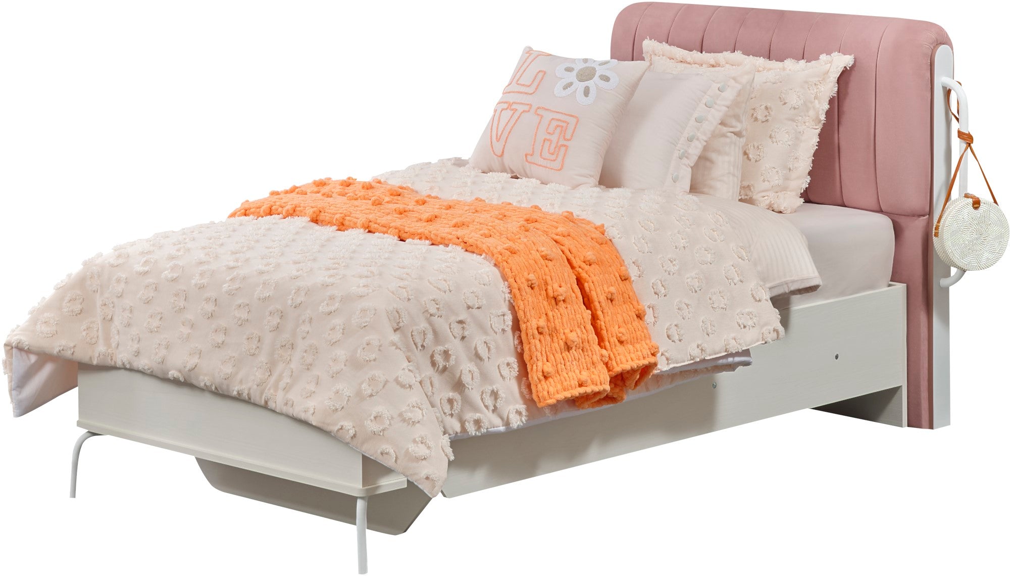 Linda Twin Bed With Headboard