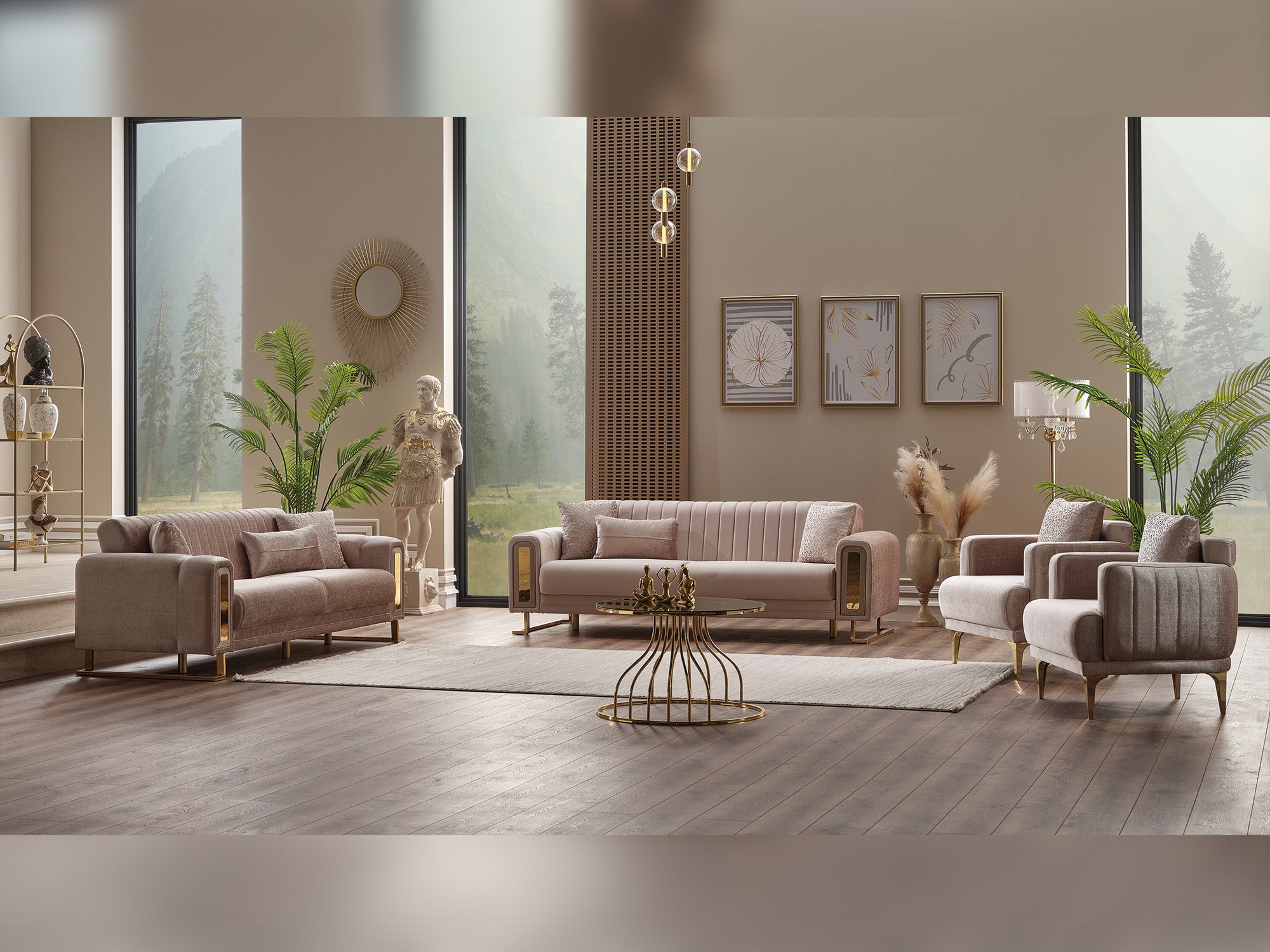 Lotus Livingroom Set