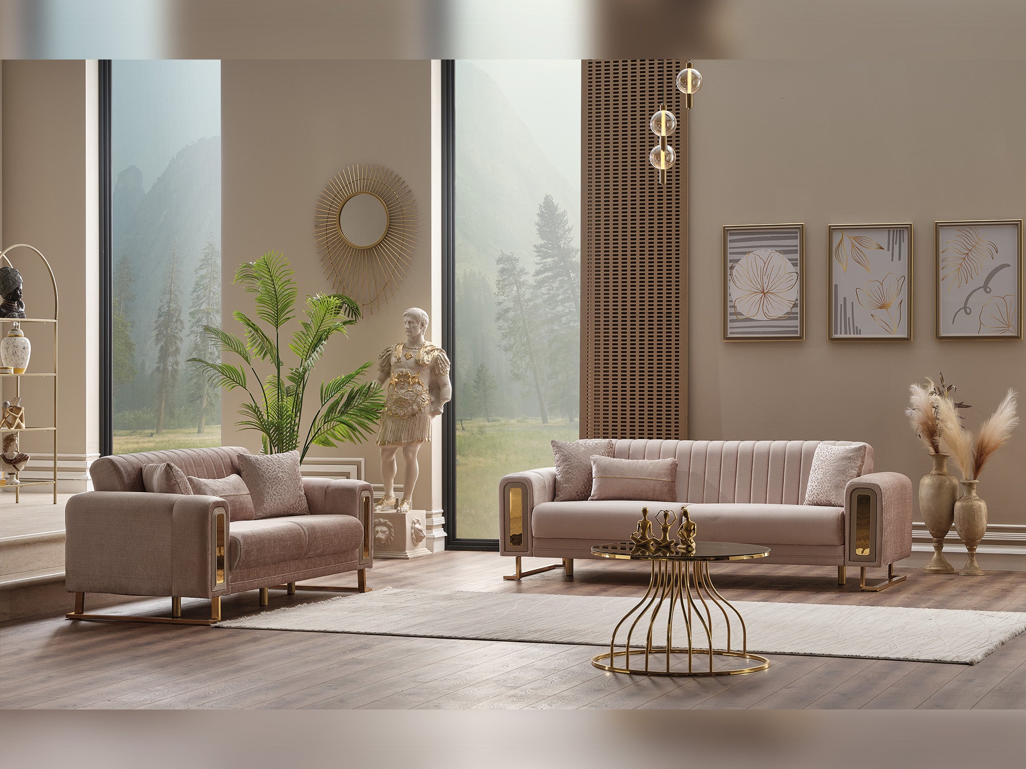 Lotus Livingroom Set