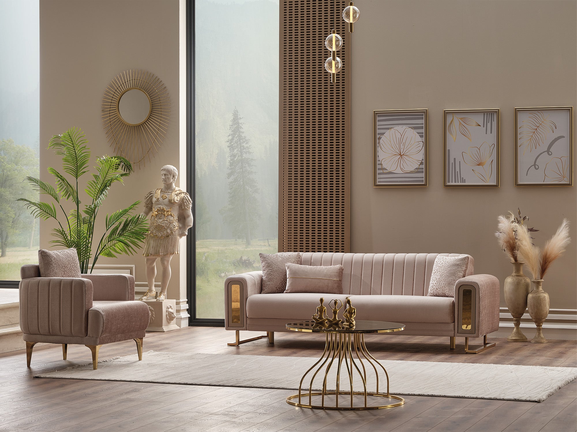 Lotus Livingroom Set