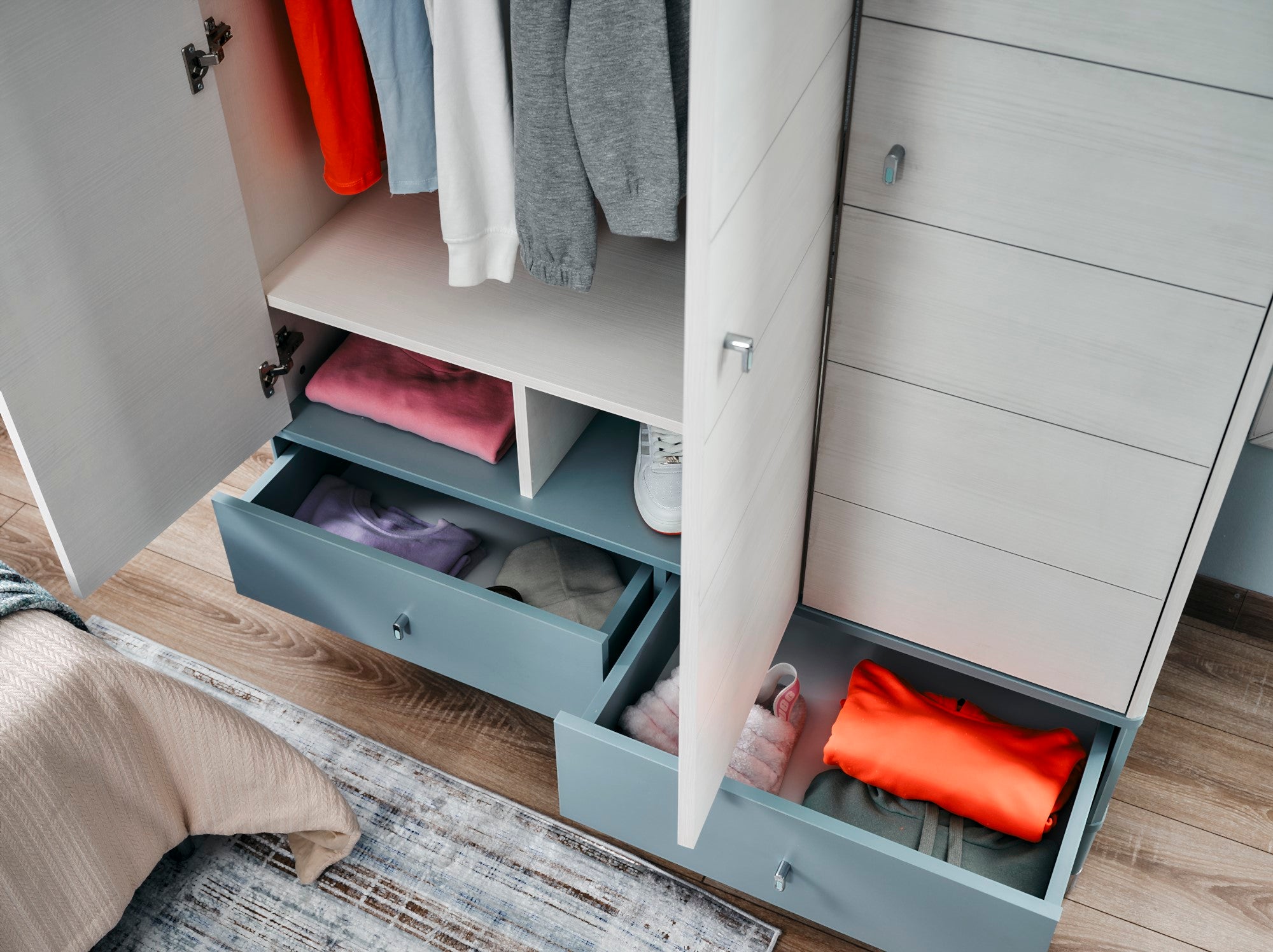 Marin 3 Door Wardrobe