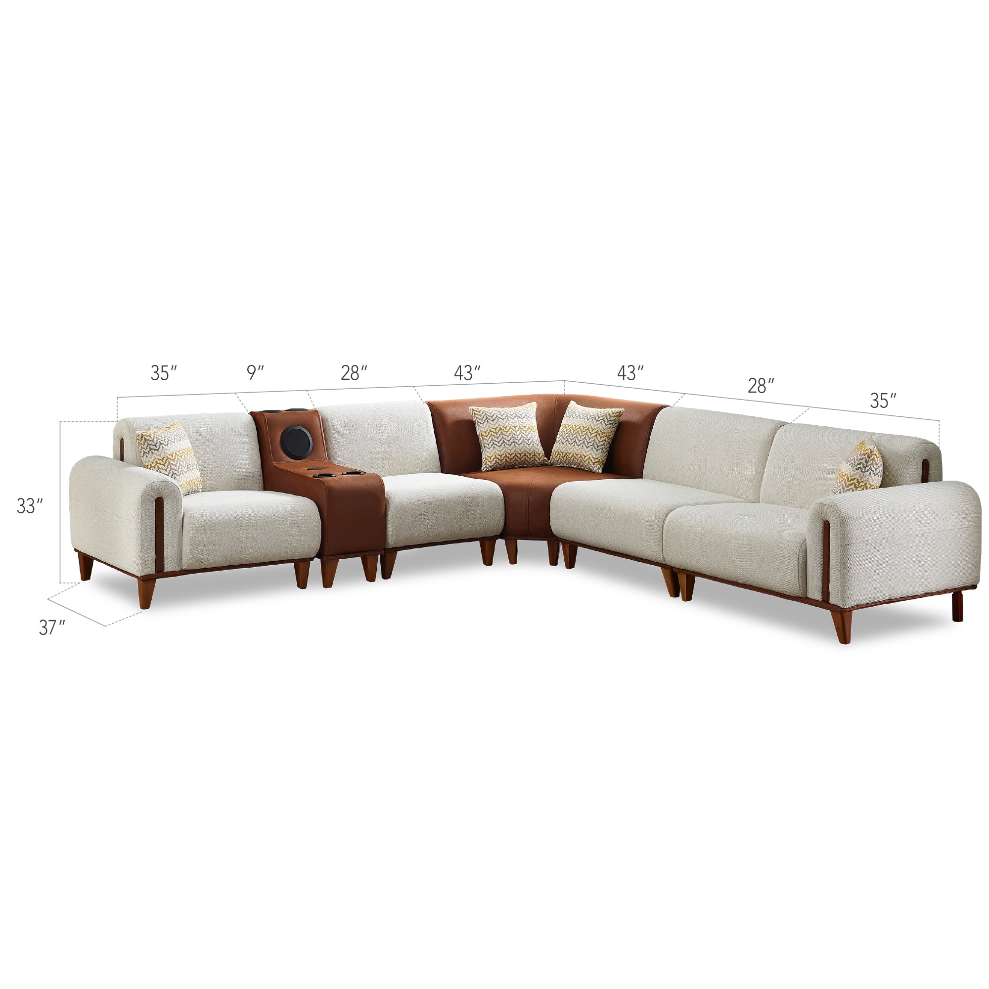 Mustang Modular Sectional
