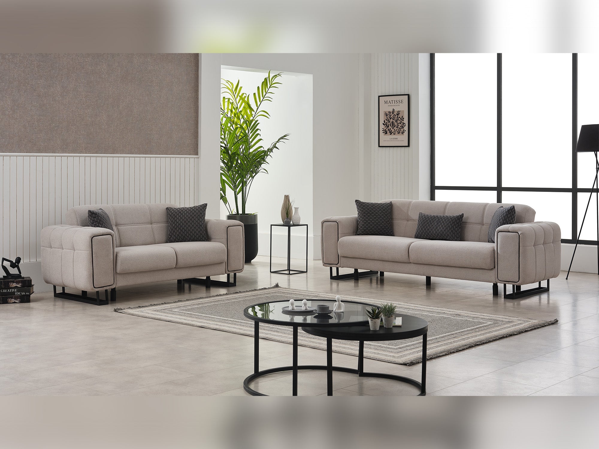 Nero Livingroom Set