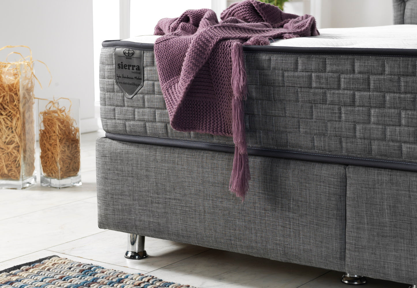 Nevada Storage Bed With Headboard