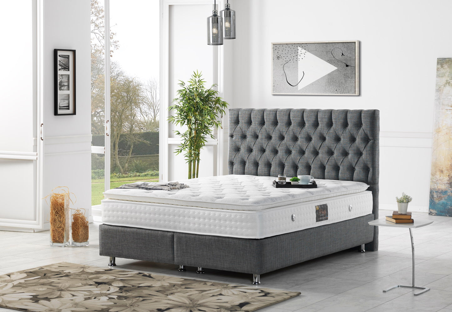 Nevada Storage Bed With Headboard