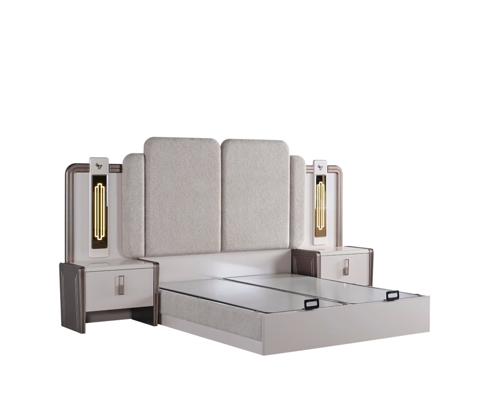 Nirvana Bed Frame With Headboard