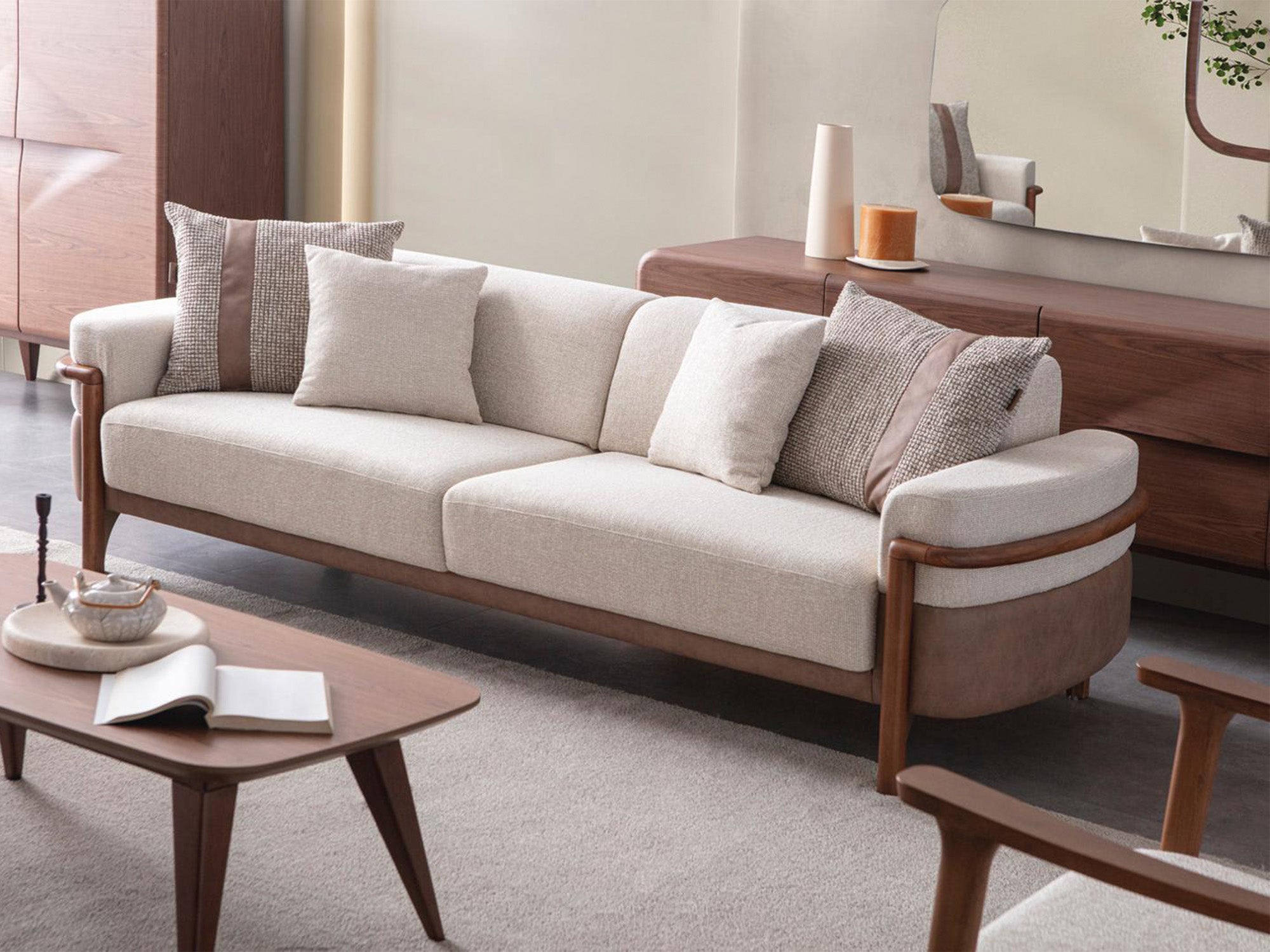 Odin Convertible 4 Seat Sofa