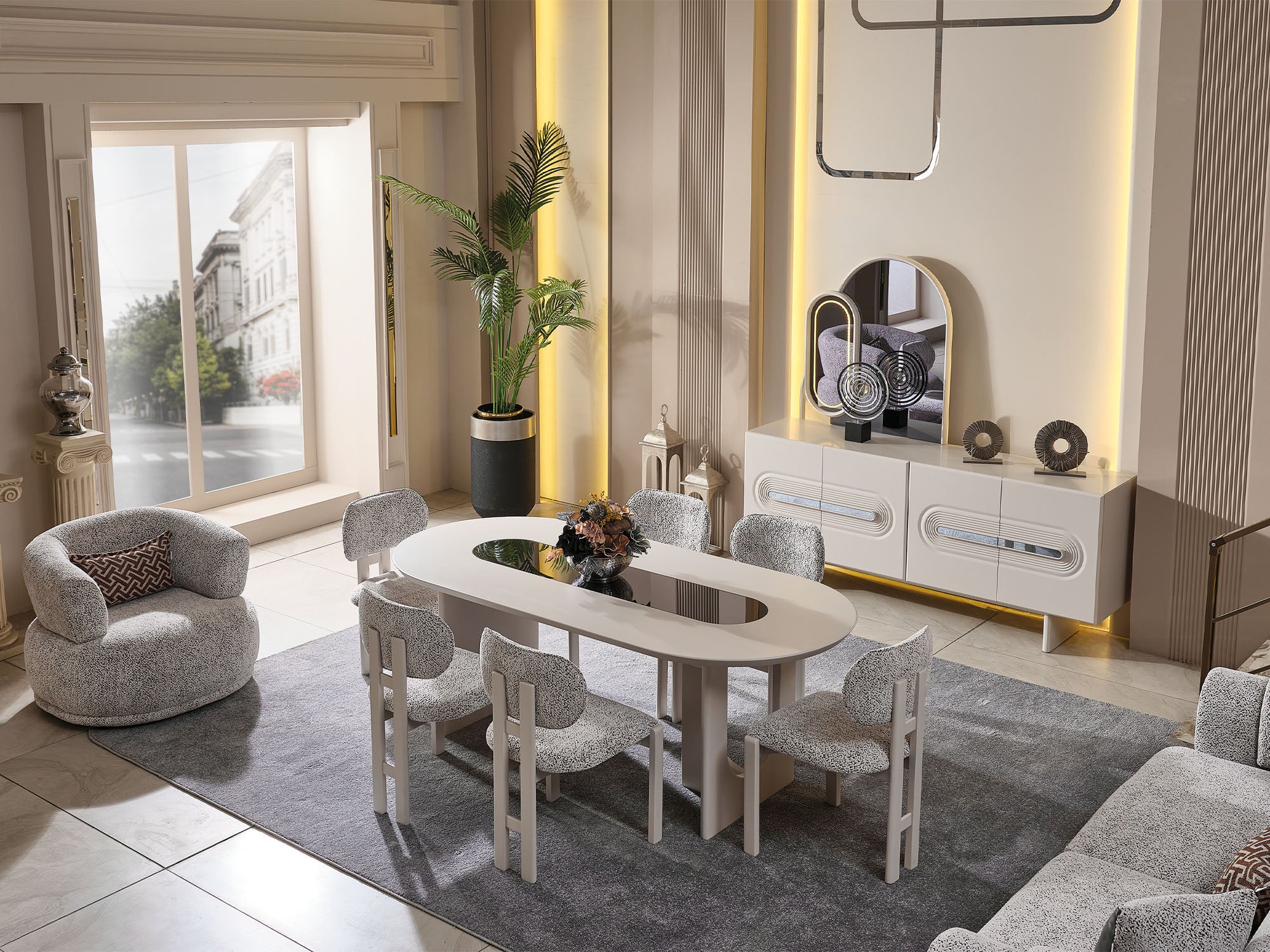 Parma Diningroom Set