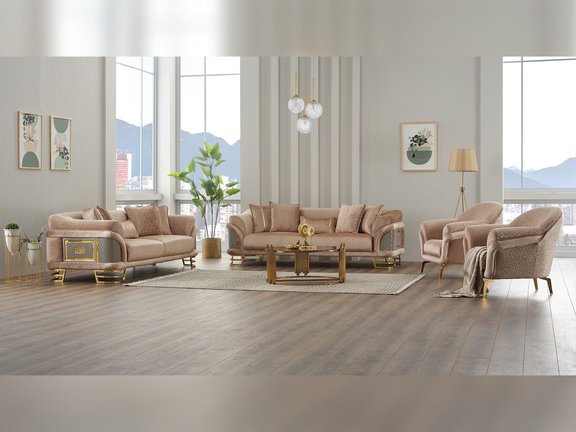 Versace Livingroom Set