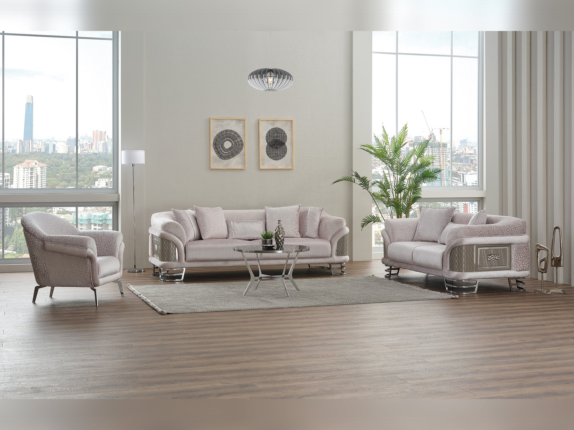 Versace Livingroom Set