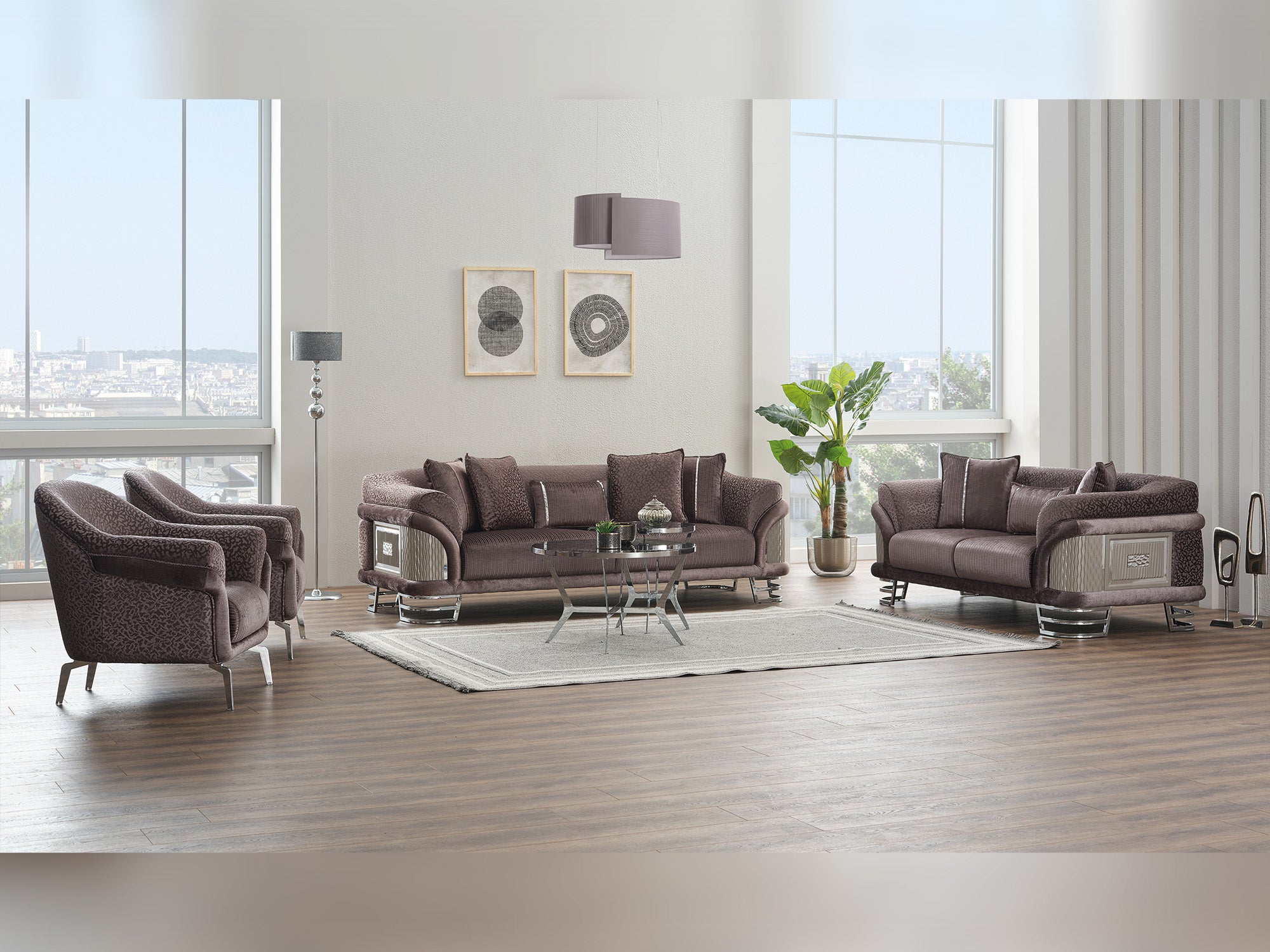 Versace Livingroom Set