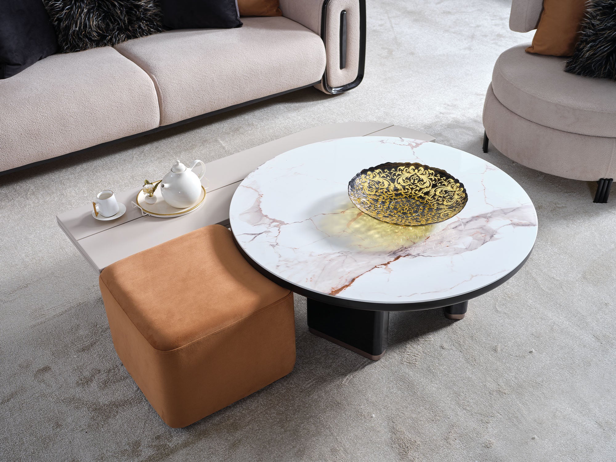 Voyance Coffee Table Set