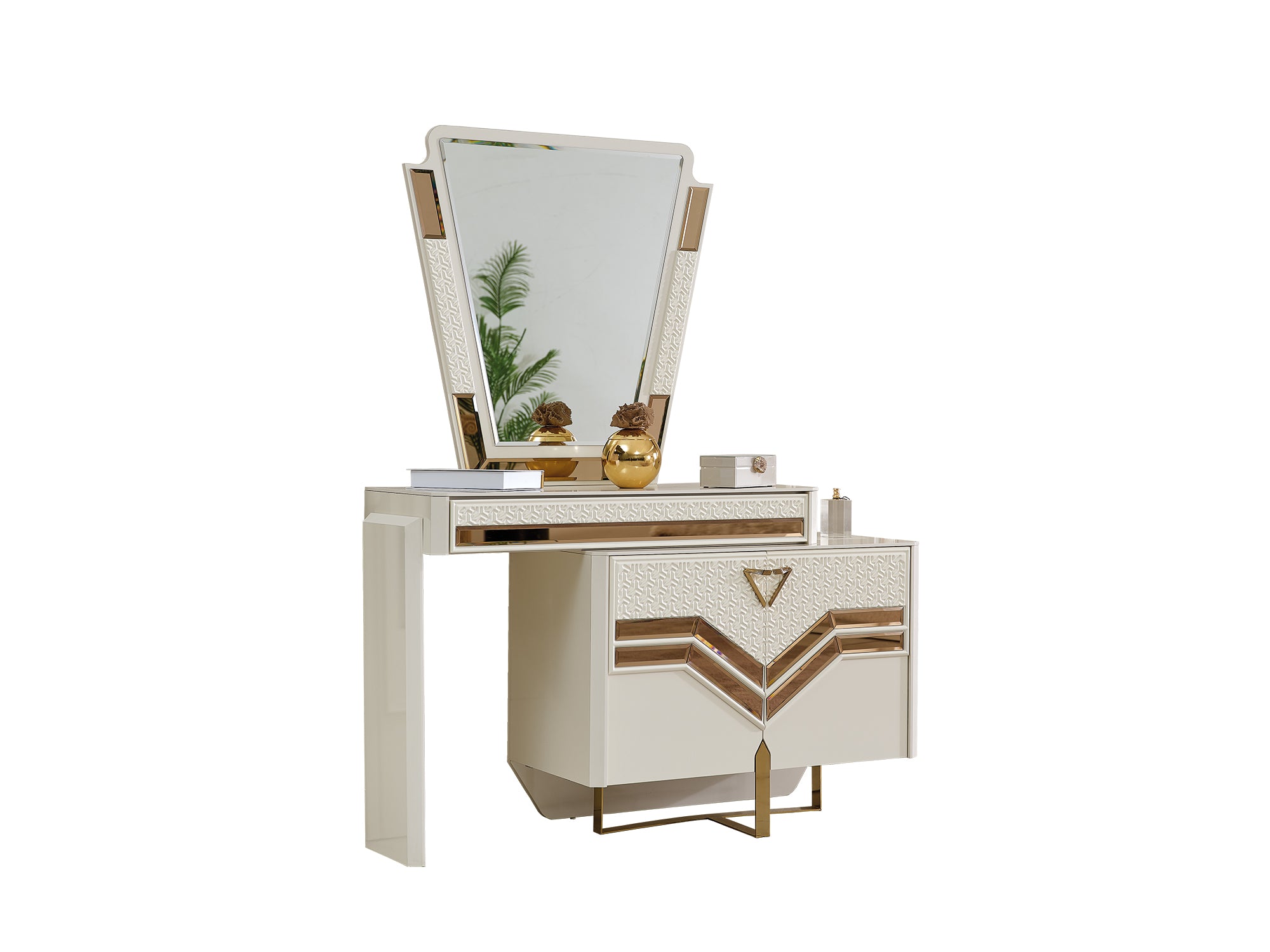 Zen Dresser With Mirror