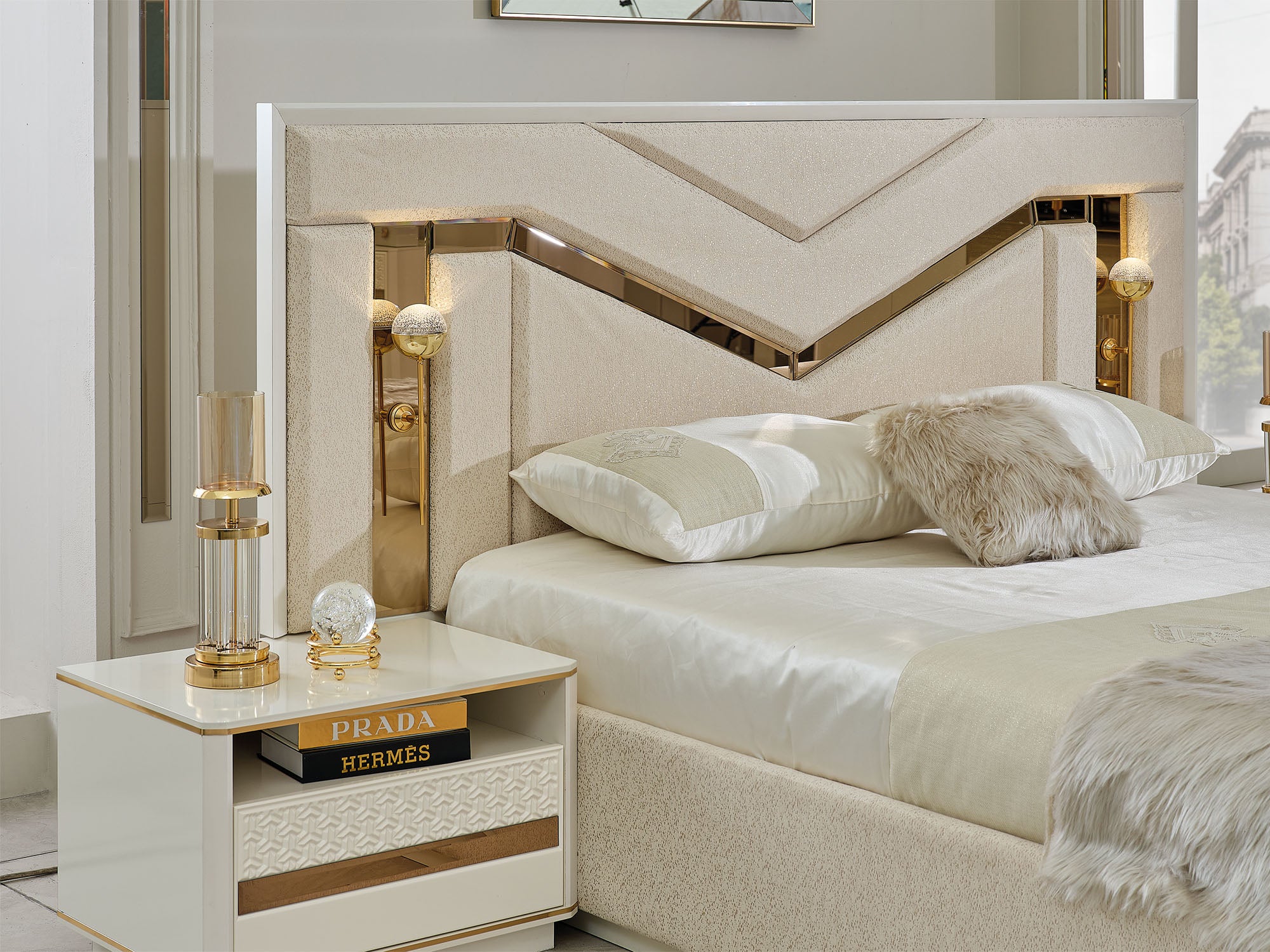 Zen Bed Frame With Headboard
