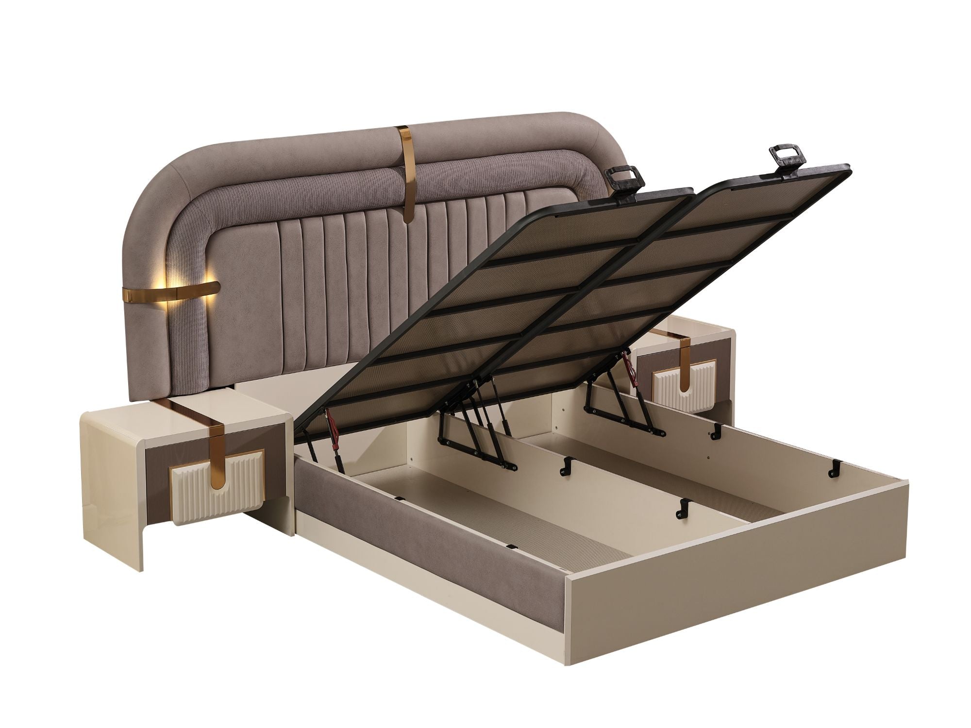 Zurich Bed Frame With Headboard