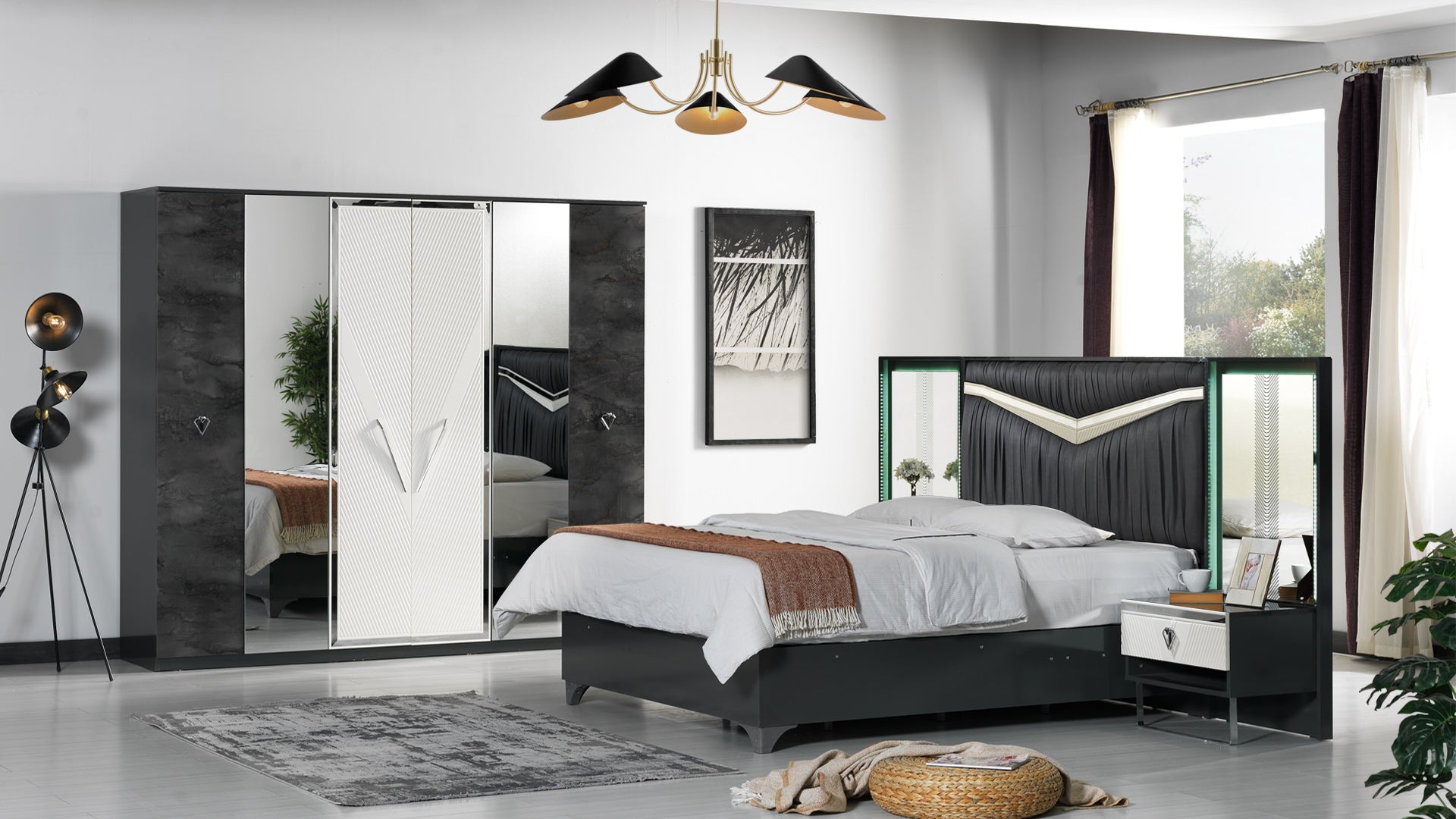 Tokyo Storage Bed With Headboard