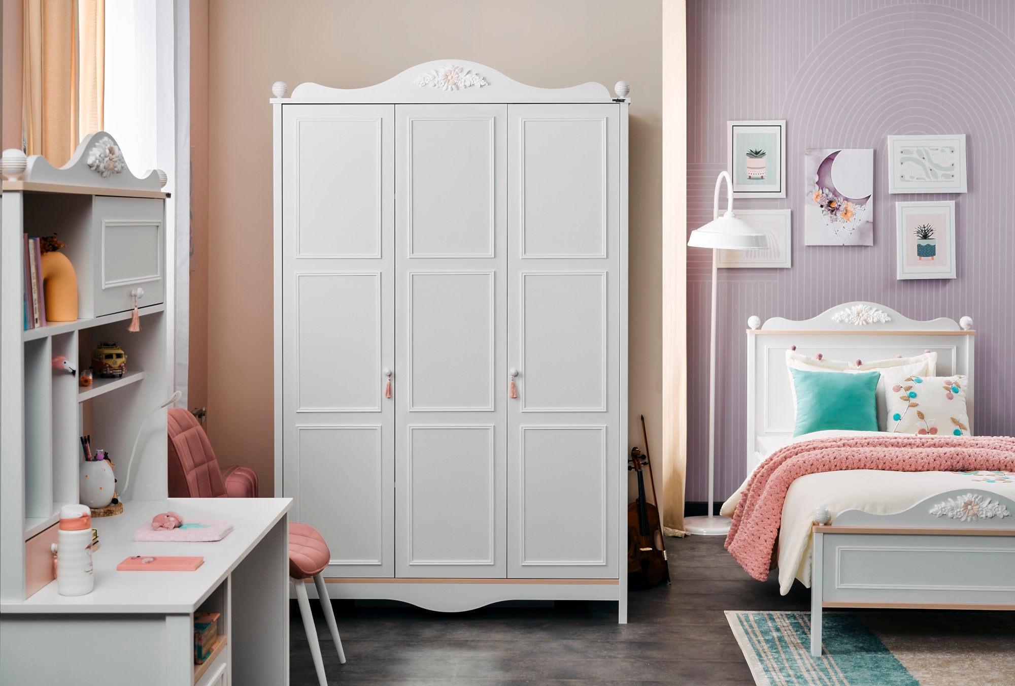 Alya 3 Door Wardrobe