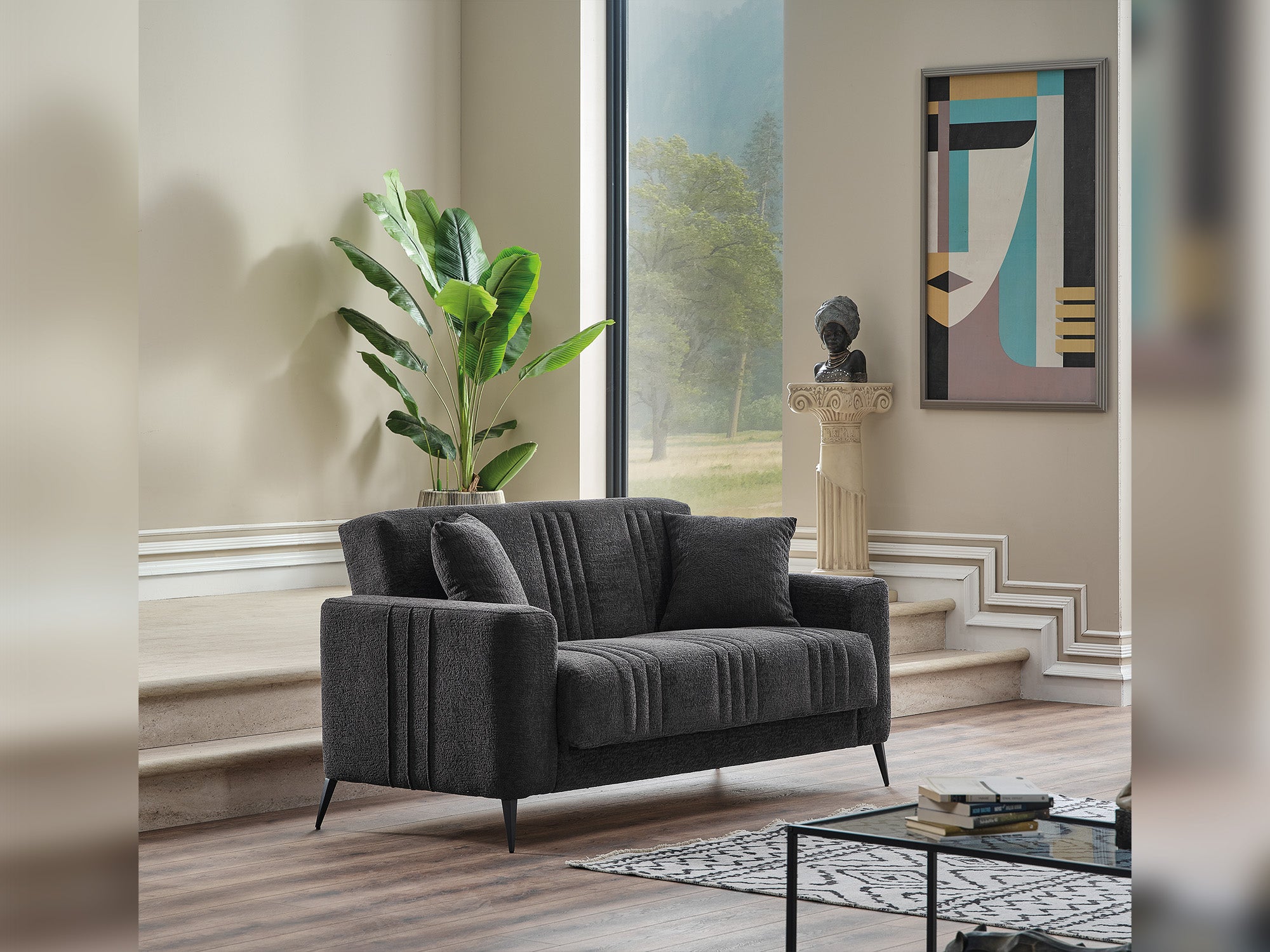 Adela Convertible Loveseat