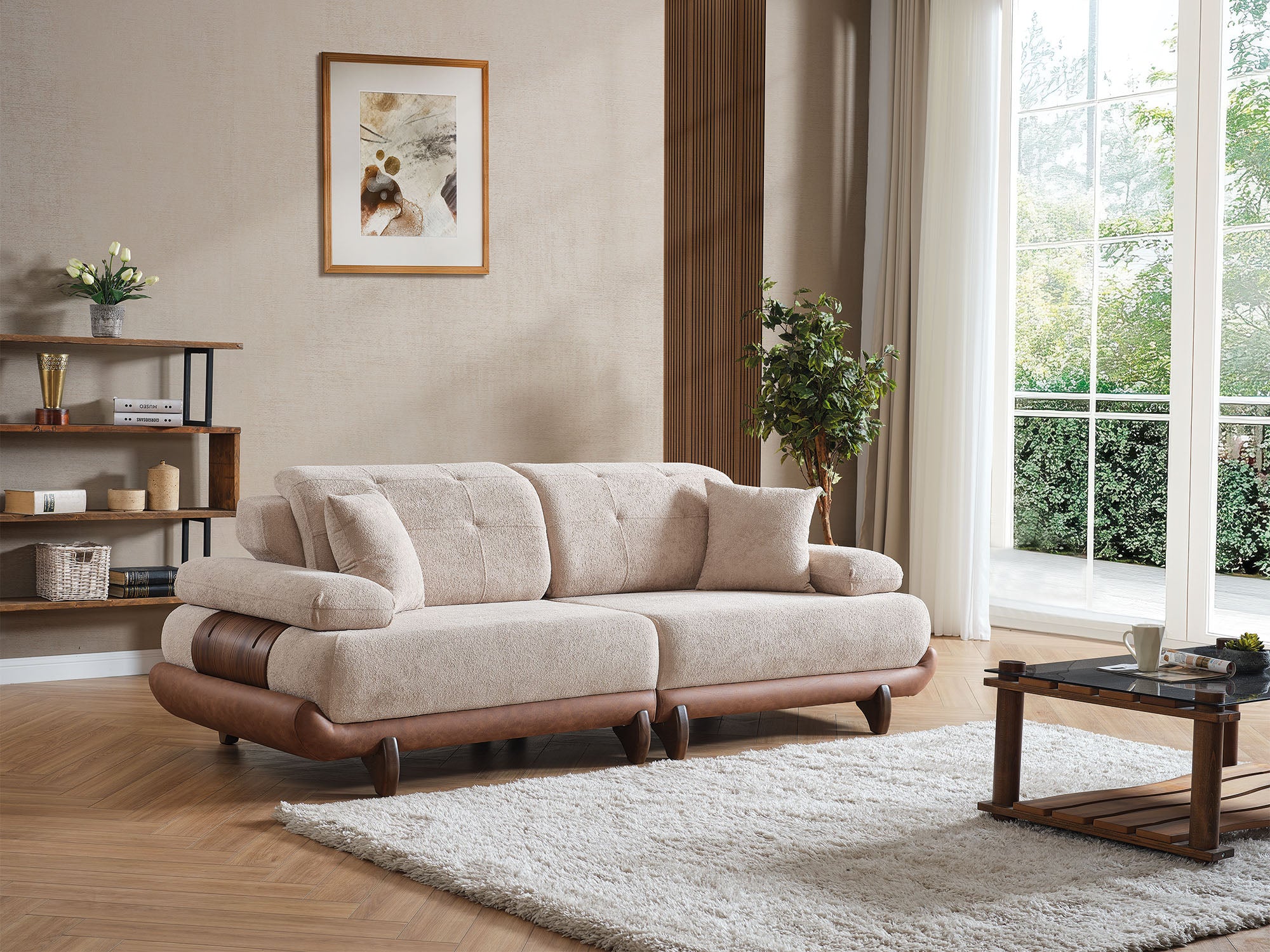 Alexa Convertible Sofa