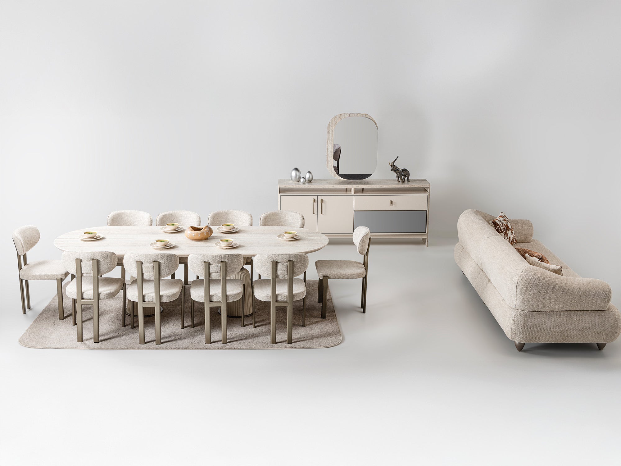 Bern Consol With Mirror