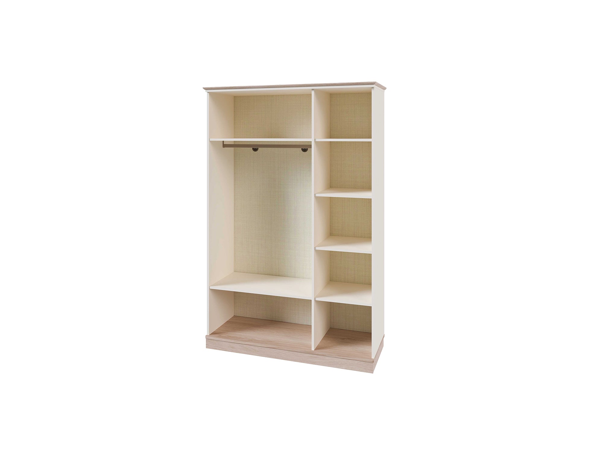 Bohemsoft 3 Door Wardrobe