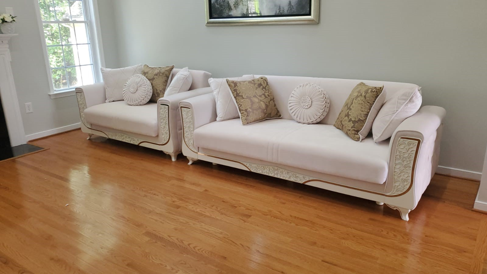 Carmen Convertible Livingroom Loveseat