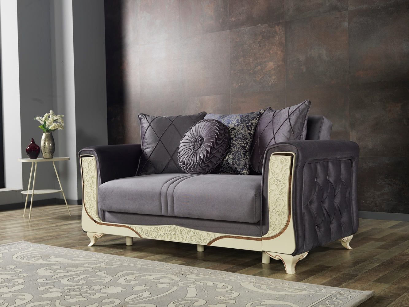 Carmen Convertible Livingroom Loveseat