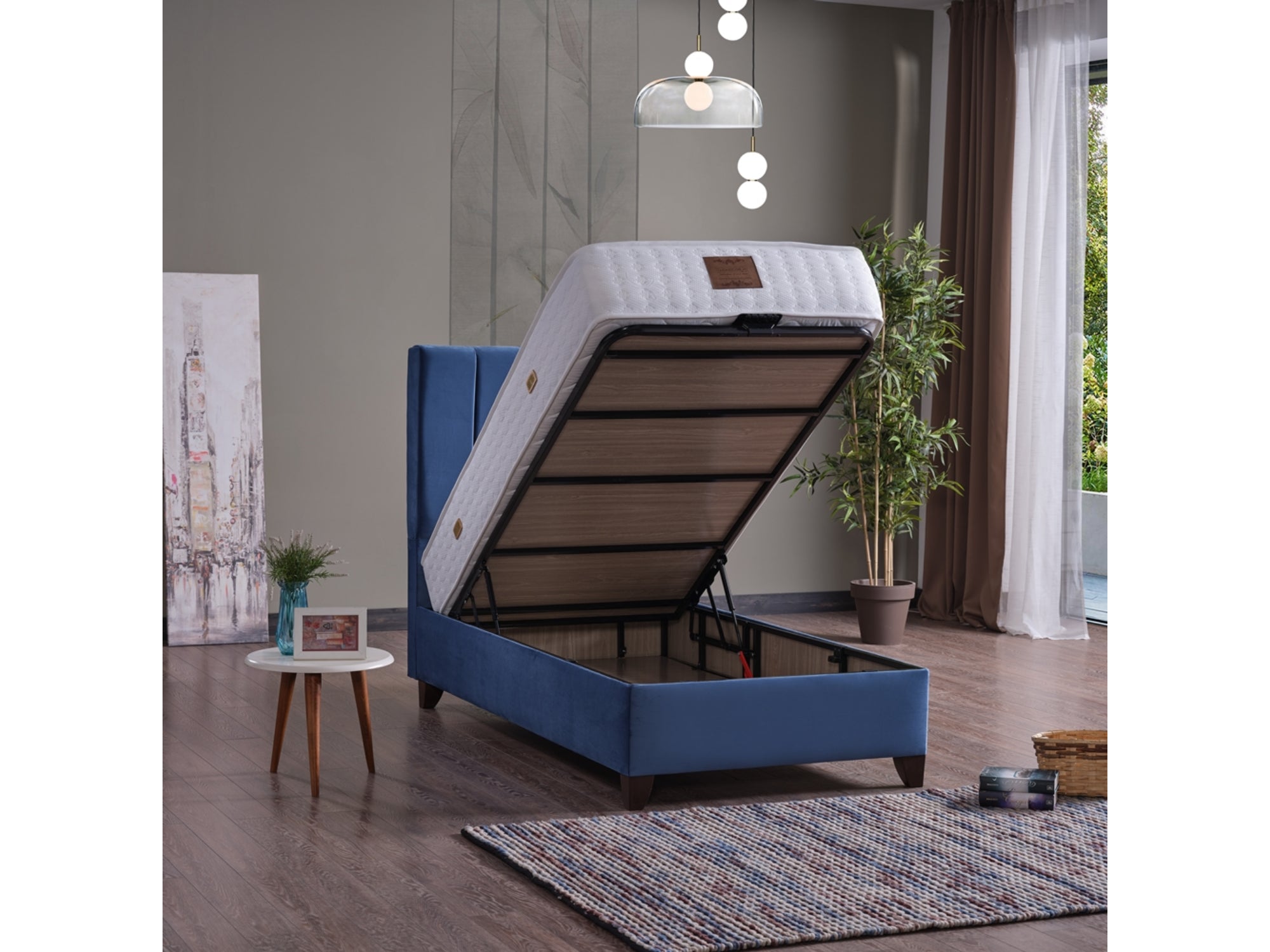 Cordoba Storage Bed With Headboard