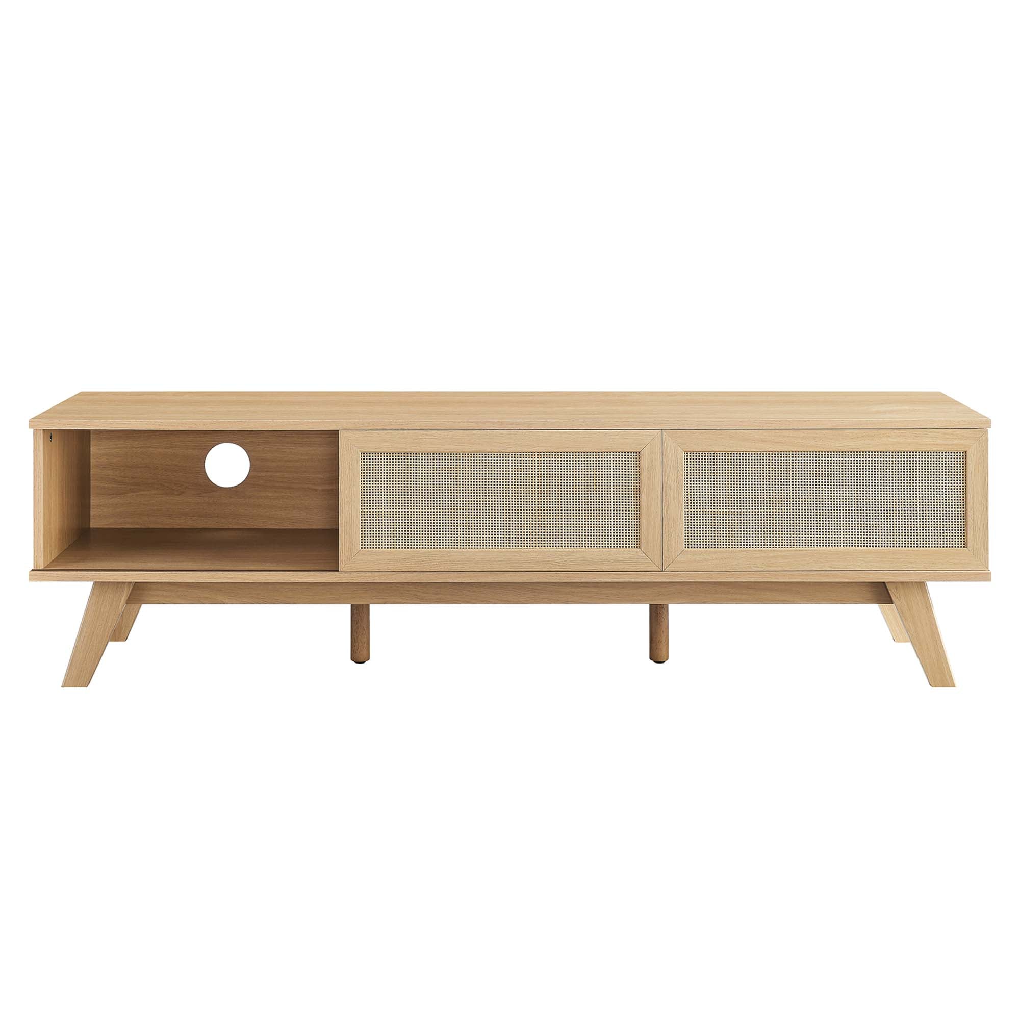 Soma 60 TV Stand in Walnut, Oak