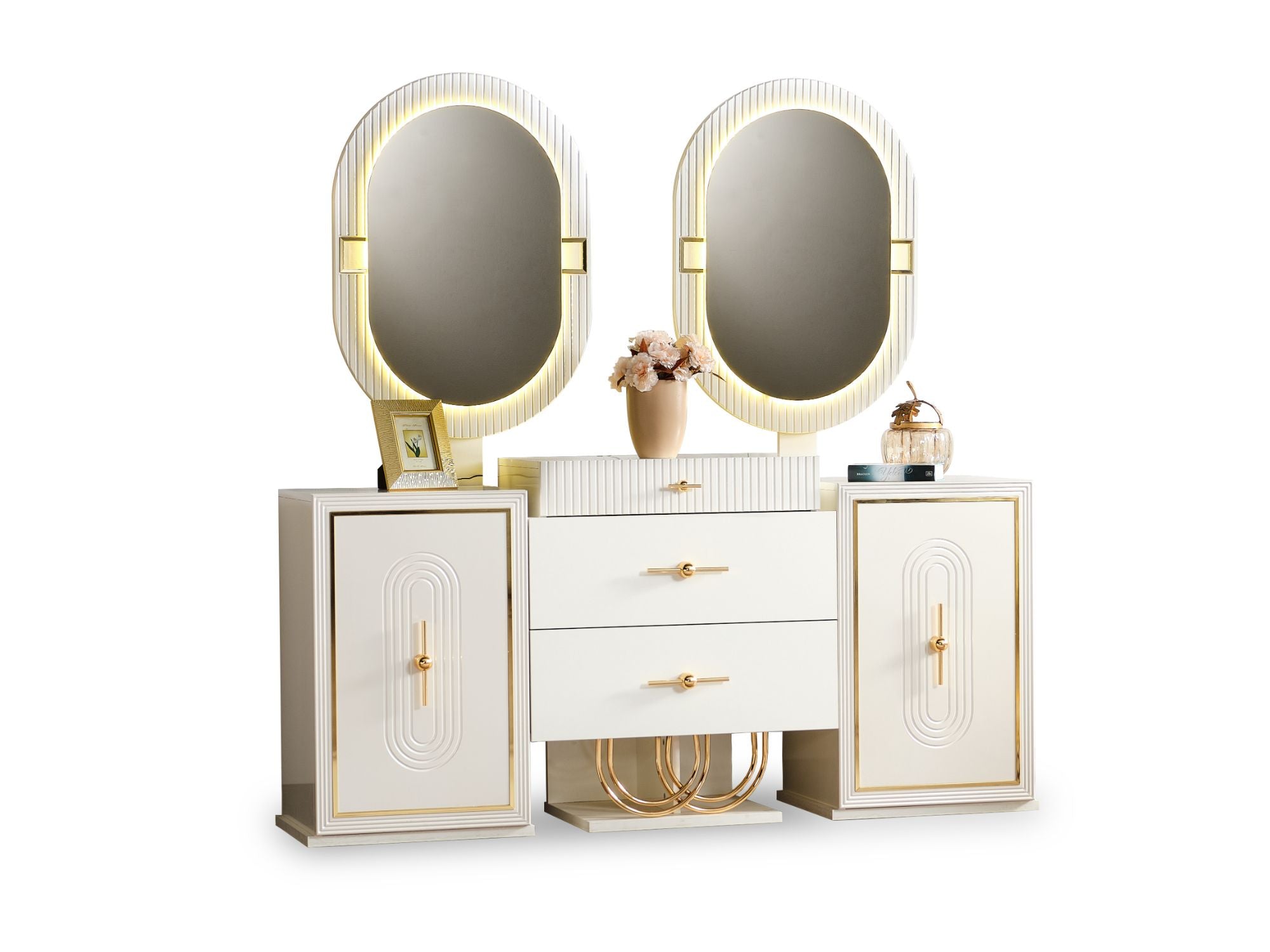 Marsel Consol With Mirror