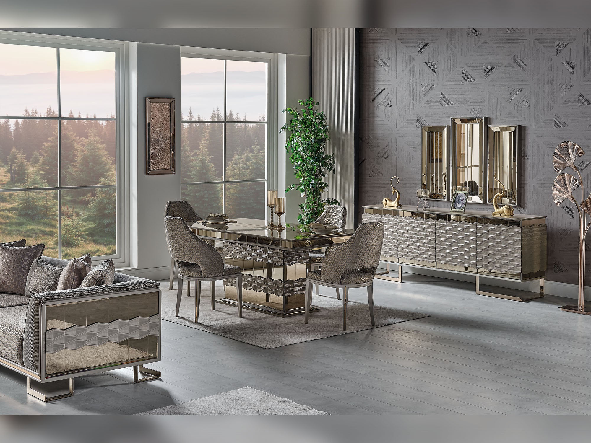 Gokce Diningroom Set