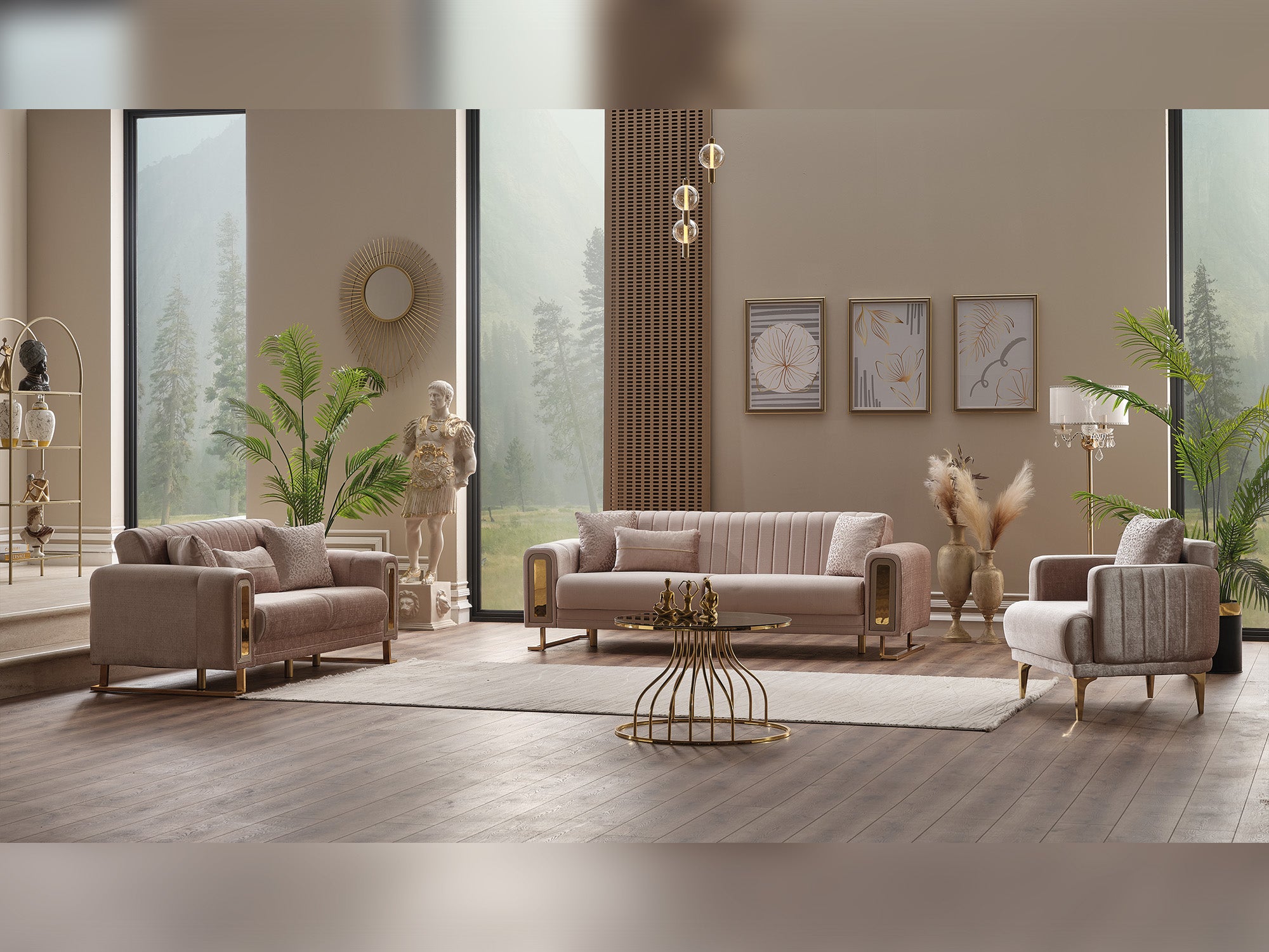 Lotus Livingroom Set