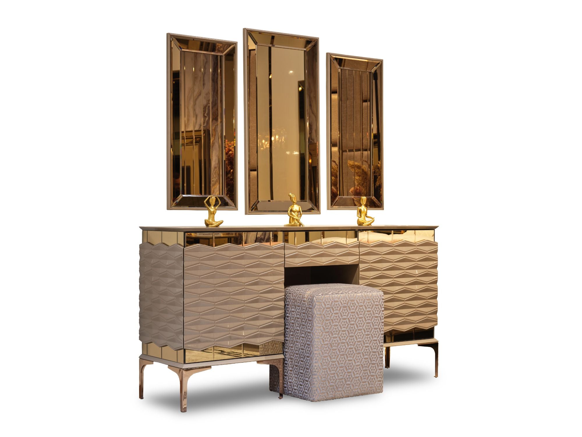 Elite Dresser With Mirror