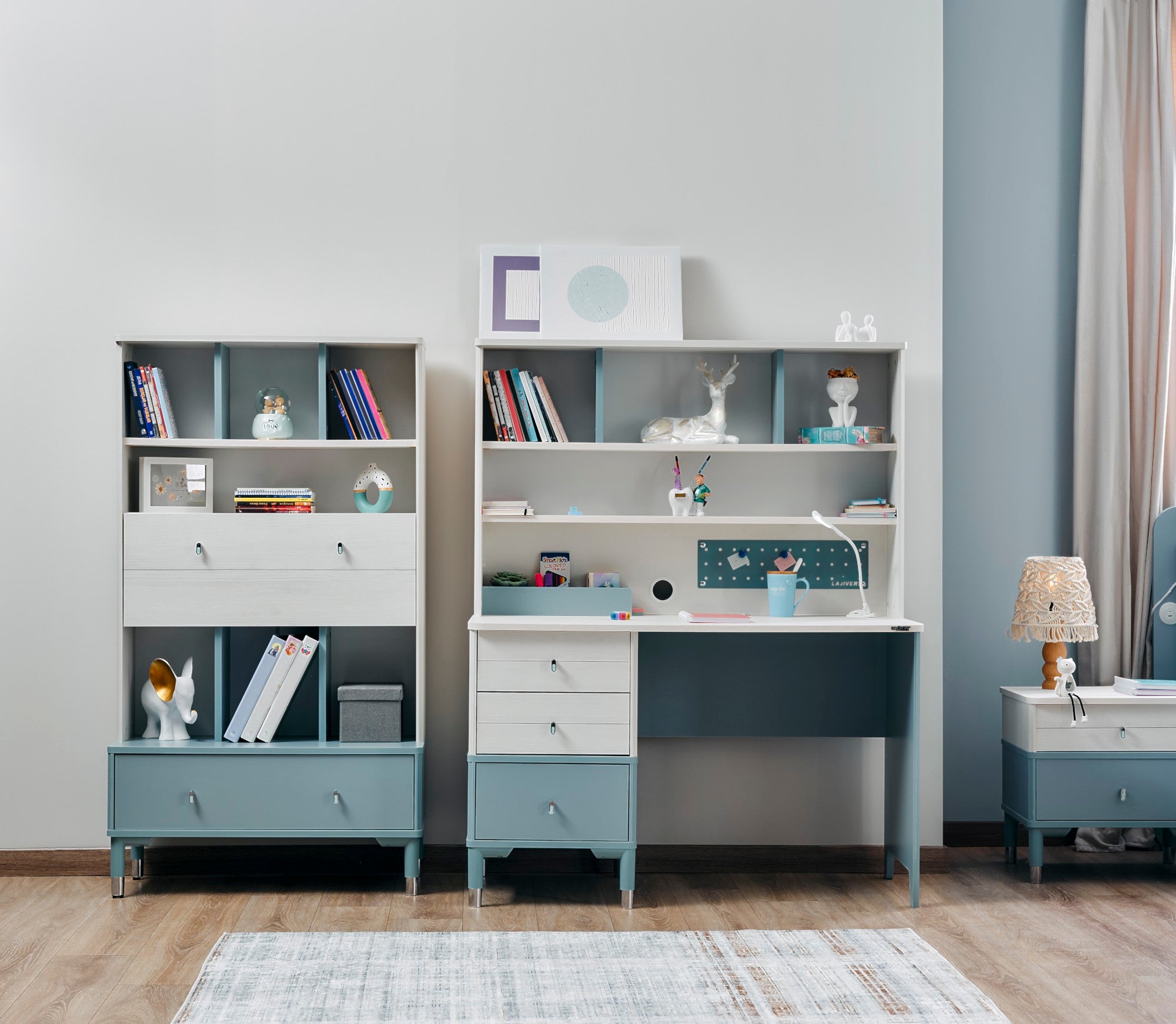 Marin Study Desk With Top Module