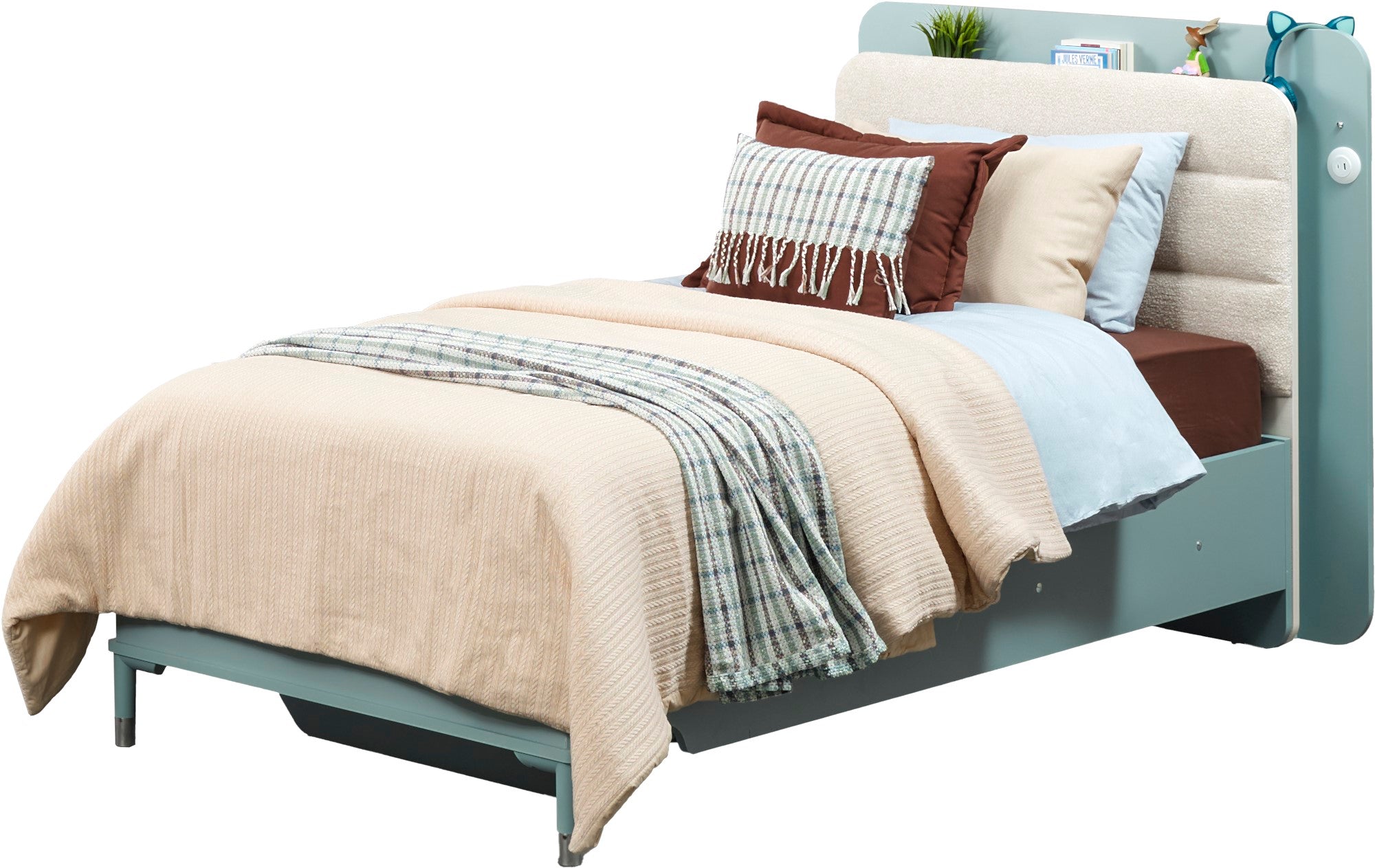 Marin Twin Bed With Headboard