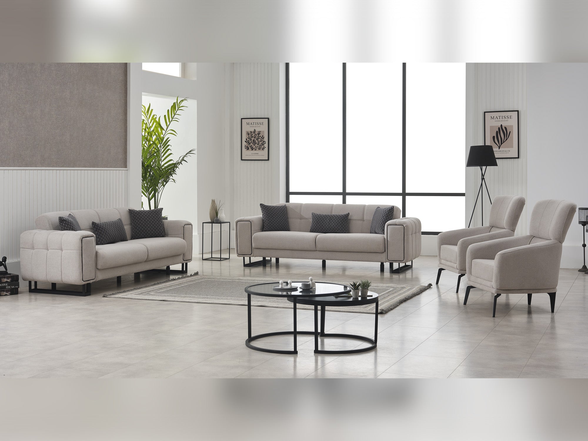 Nero Livingroom Set