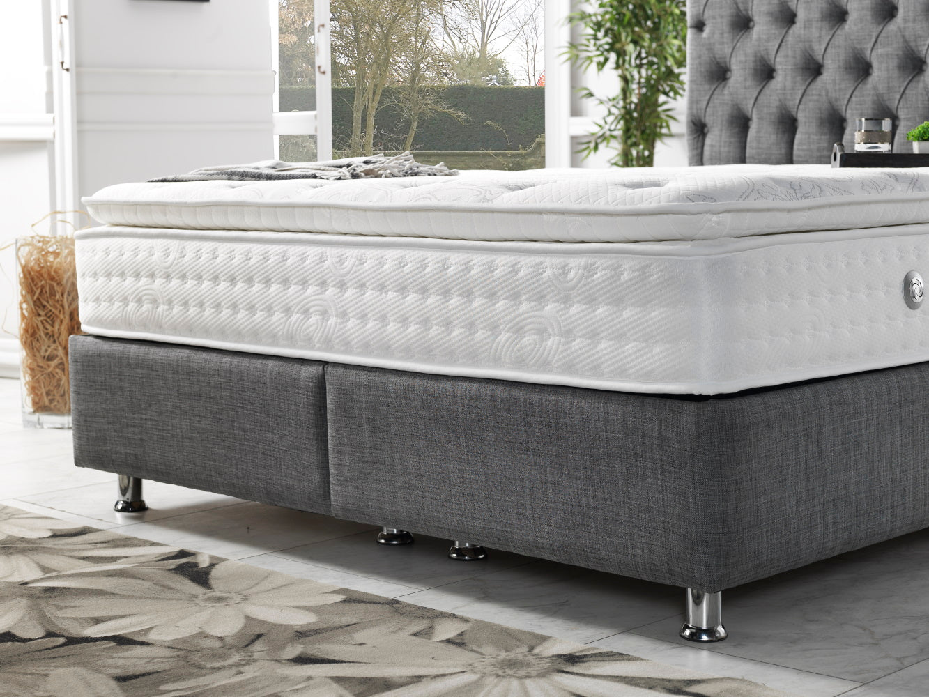 Nevada Storage Bed With Headboard