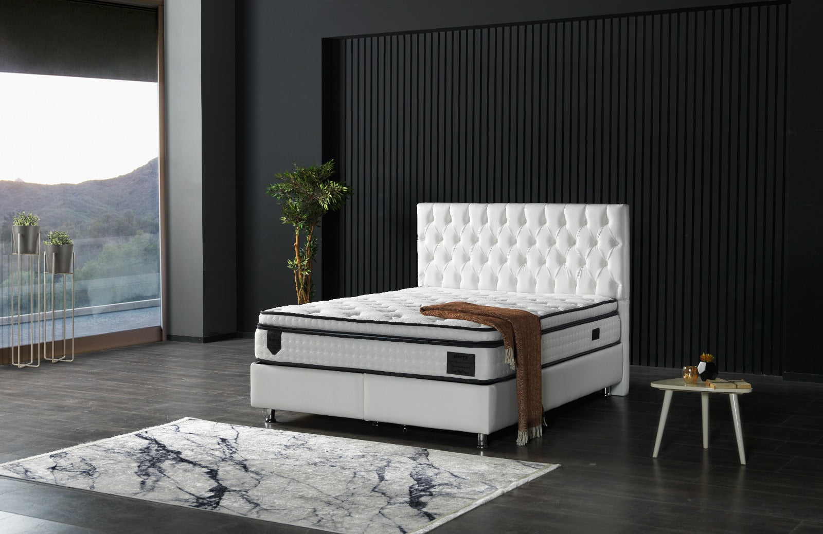 Nevada Storage Bed With Headboard